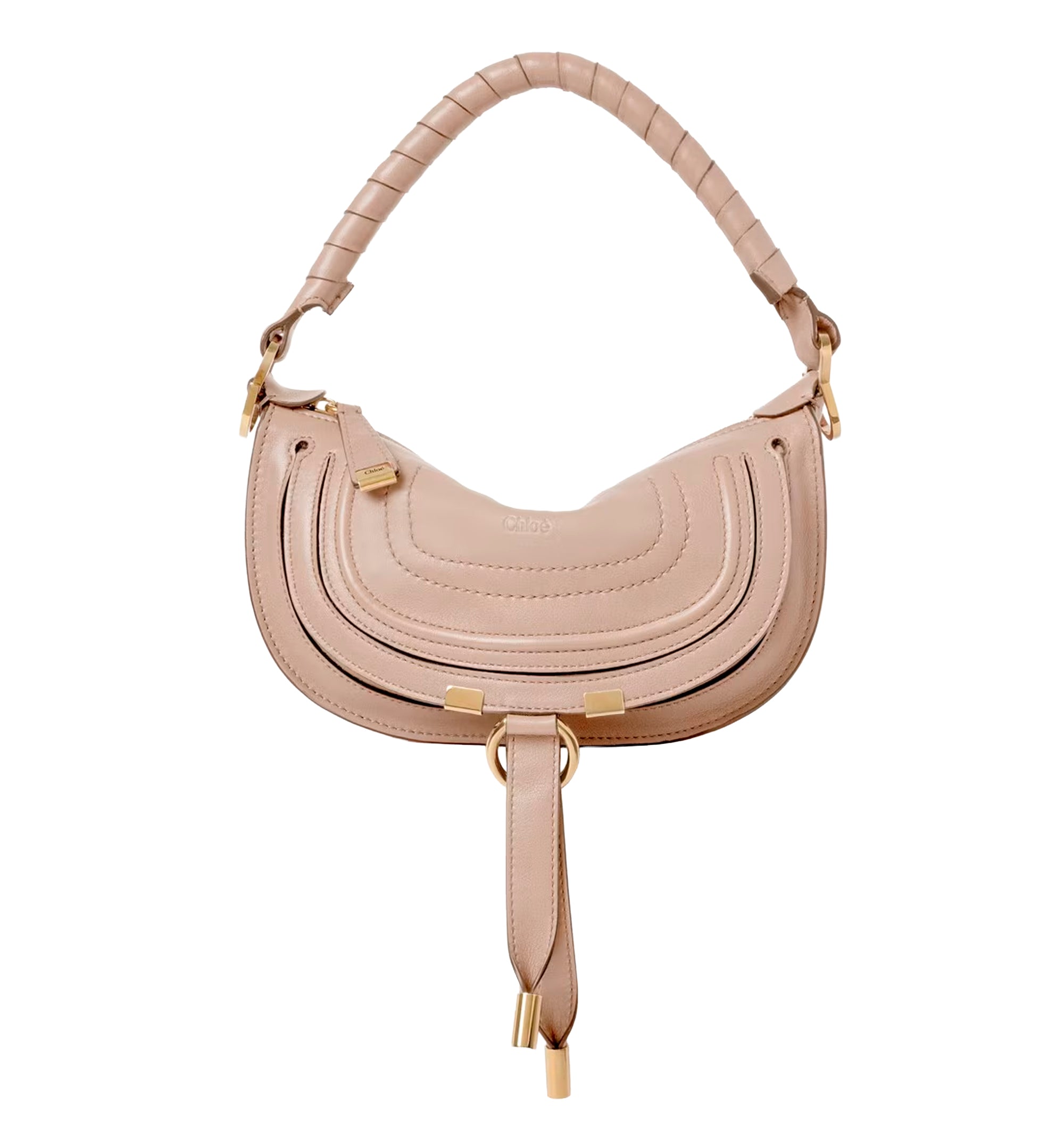 Mini Marcie shoulder bag in soft leather