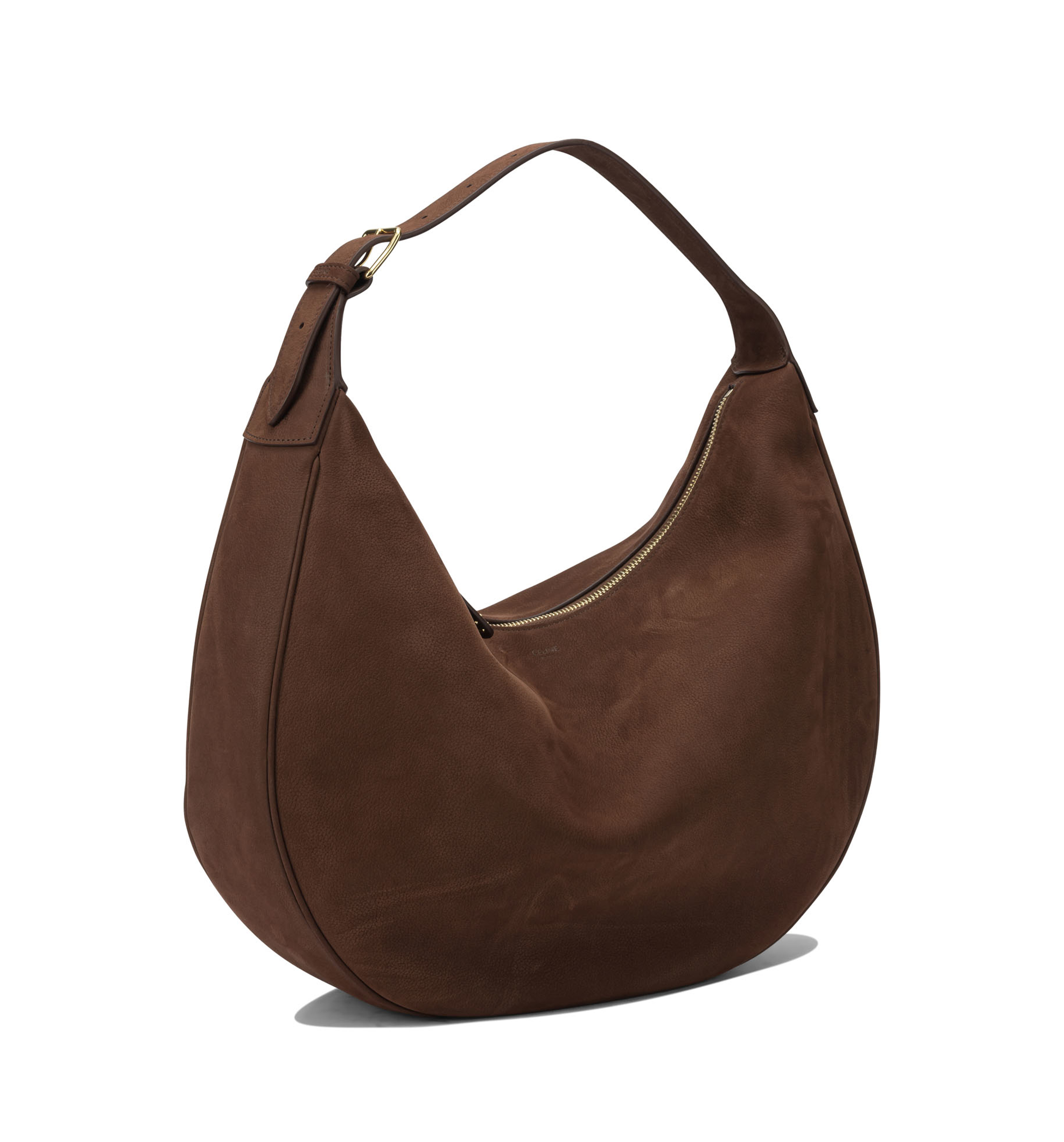 Large Celine Lulu Bag in Grained Nubuck Calfskin