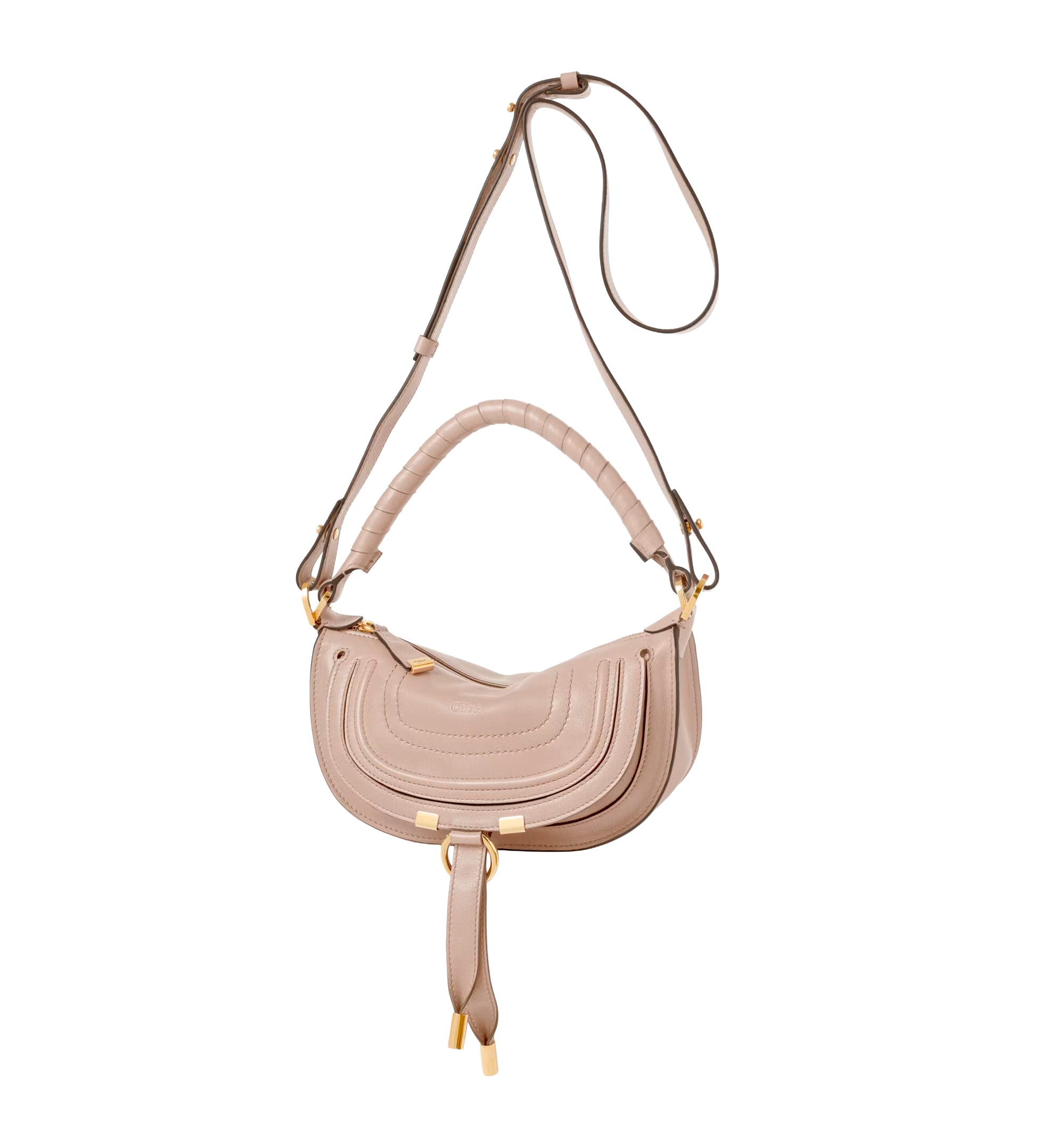 Mini Marcie shoulder bag in soft leather