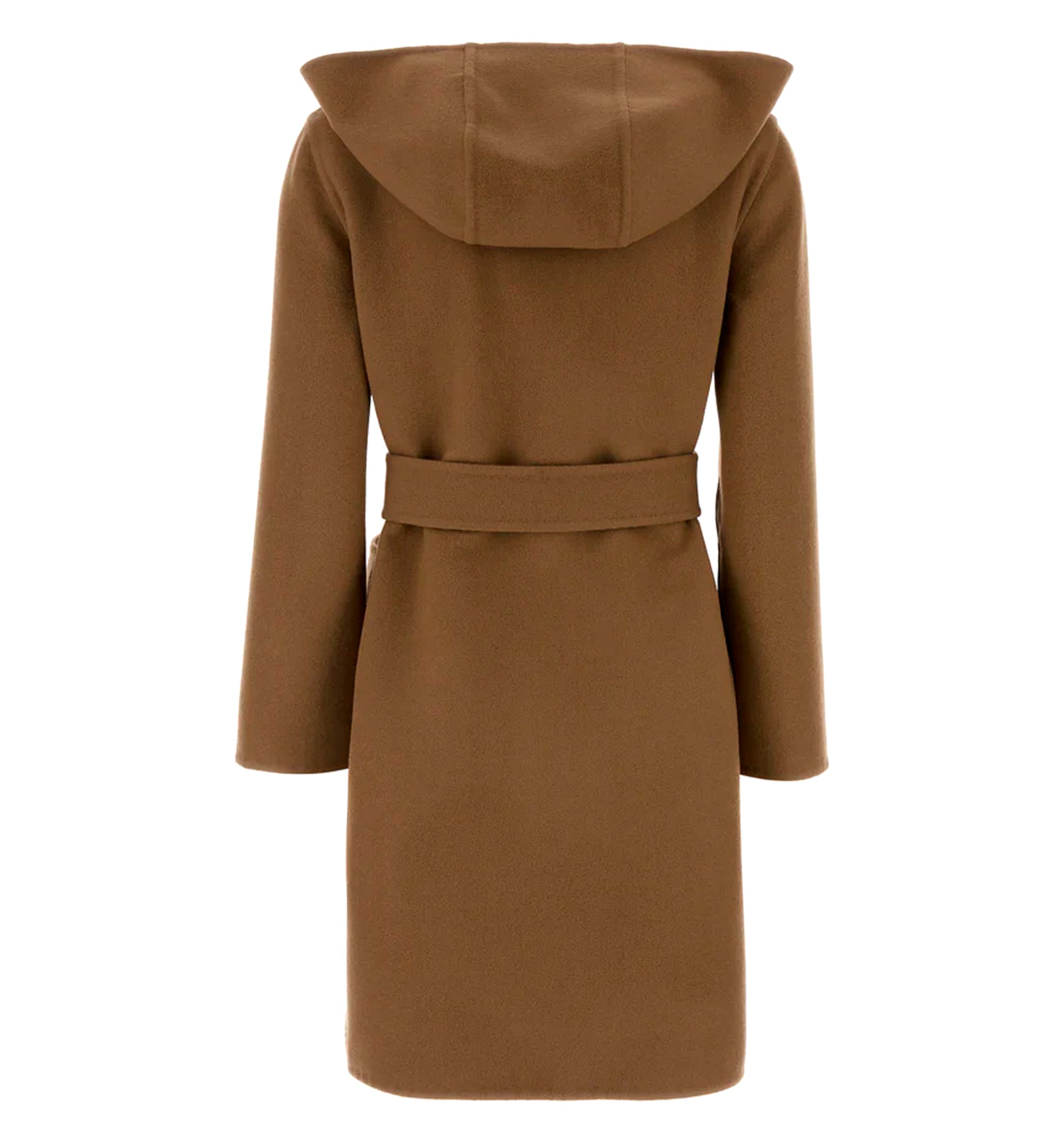 Camel wool reversibile coat