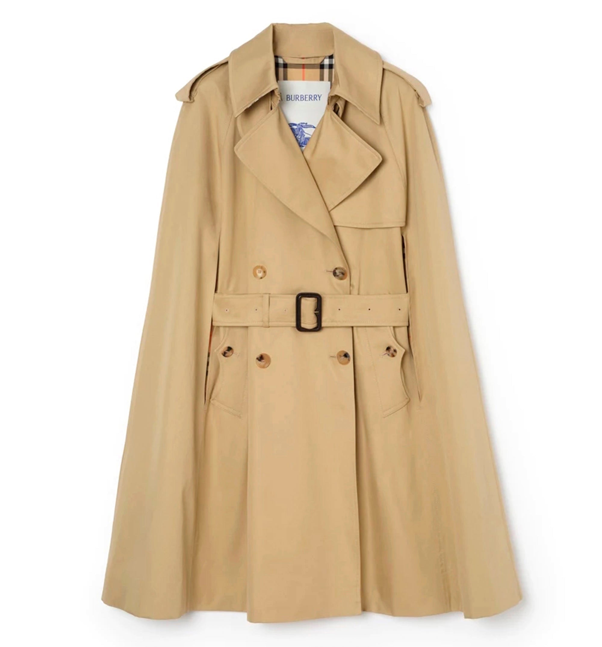 Gabardine Belmont Trench Cape