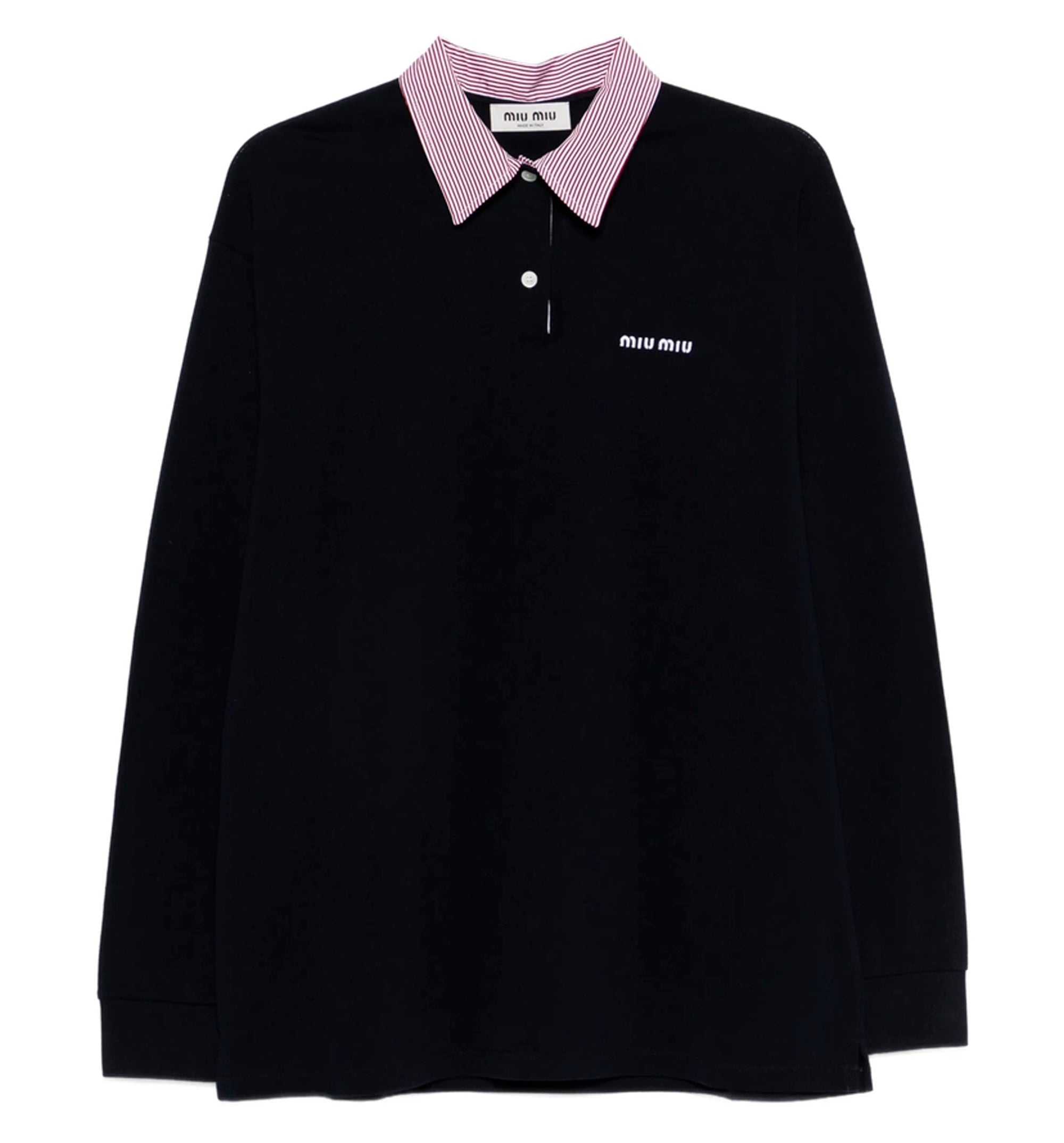 Cotton piqué polo shirt