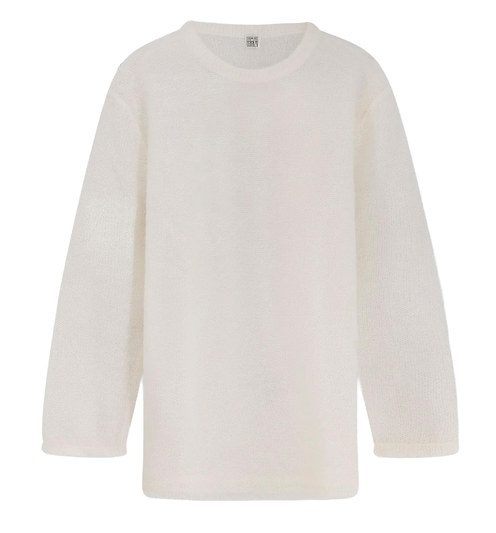Mohair and wool blend sweater