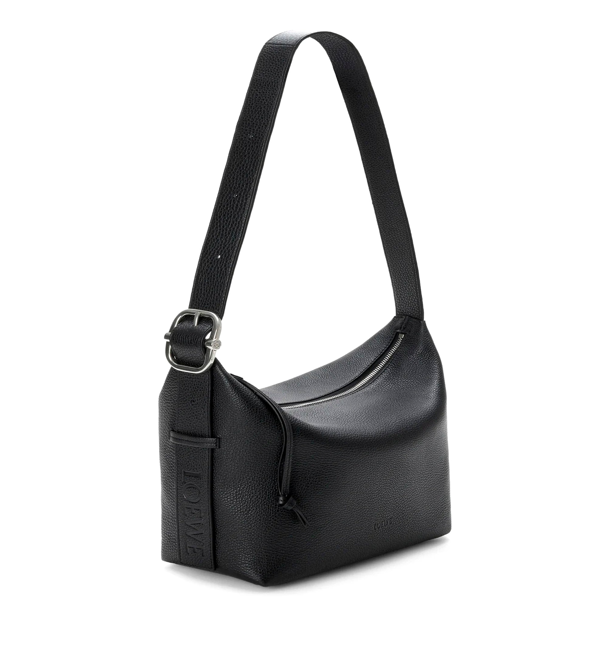 Loop Hobo In Supple Grained Calfskin