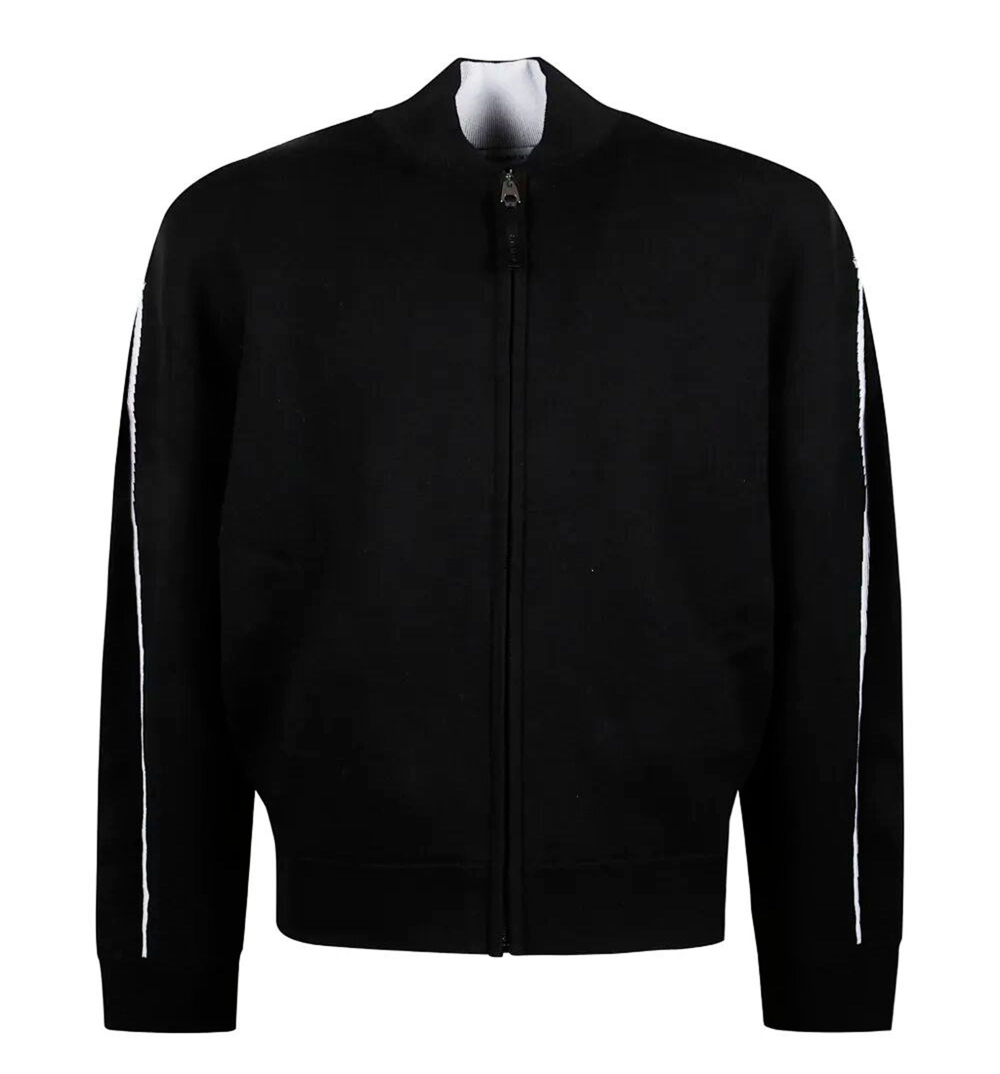 `Couture` Seam Zipped Cardigan