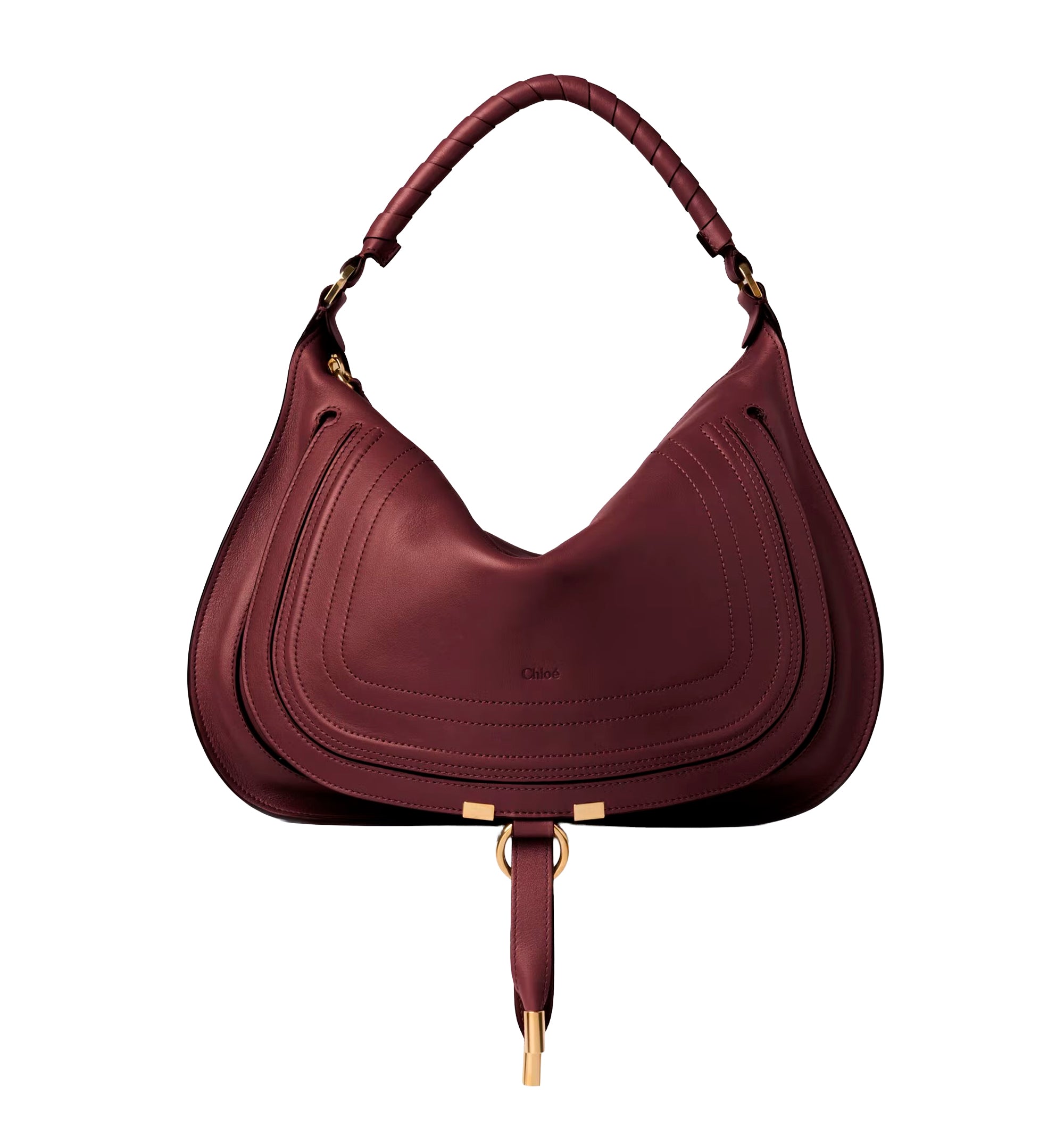 Marcie shoulder bag in soft leather