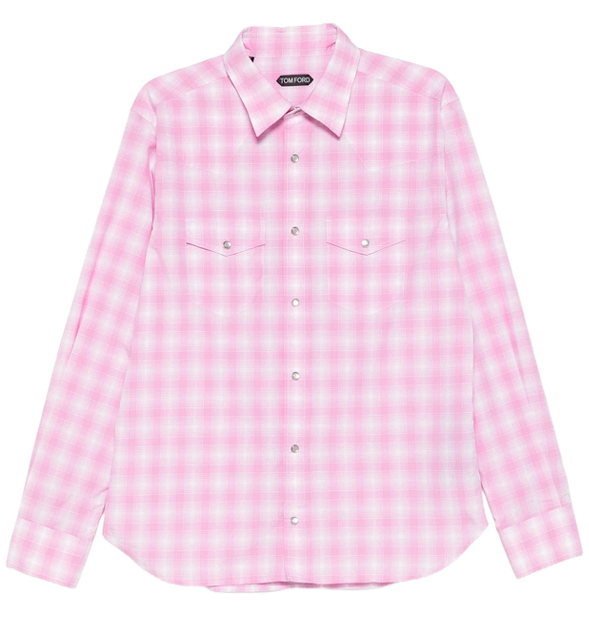 Check-pattern Chest-pocket Shirt
