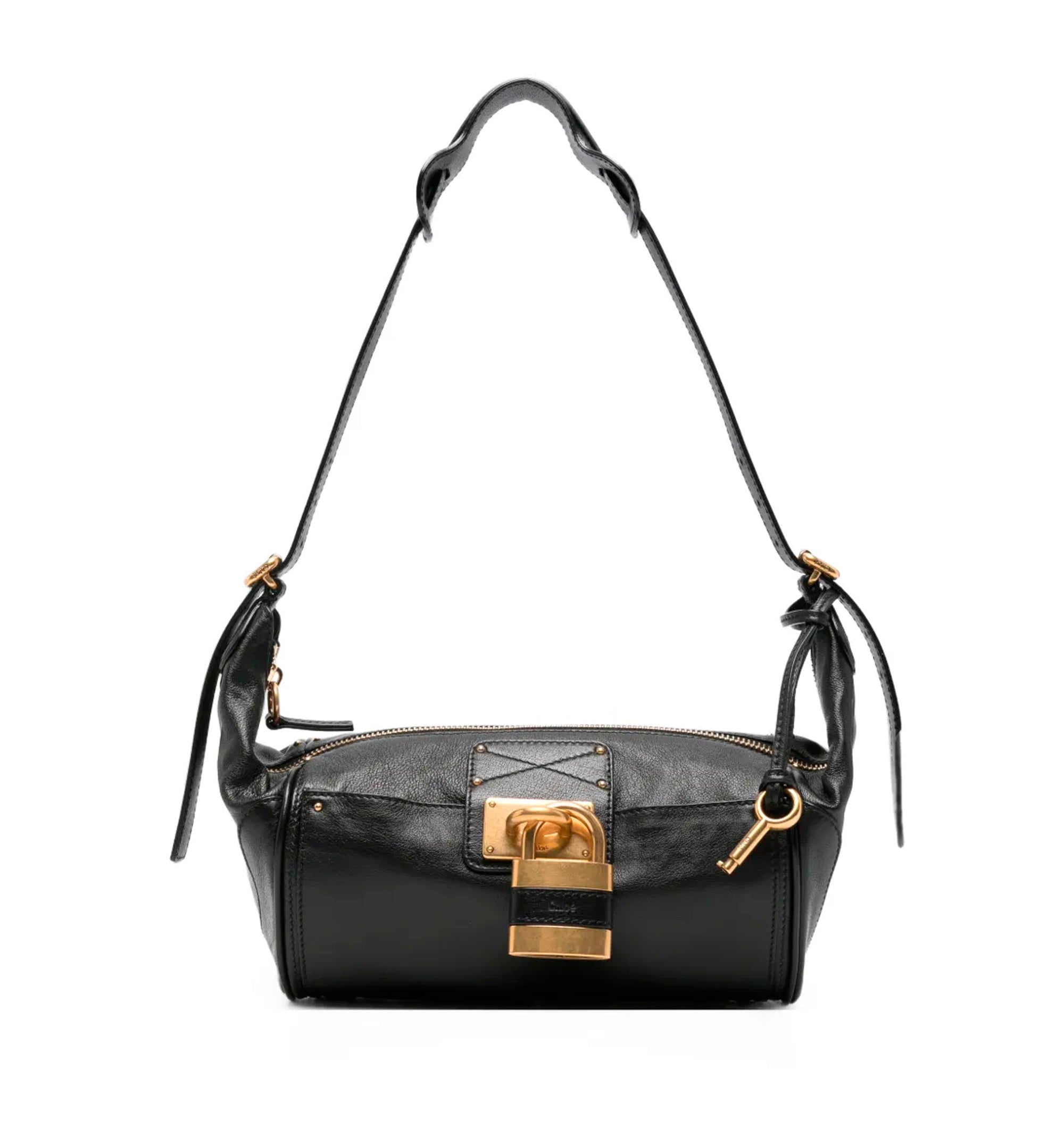 Paddington grained-leather shoulder bag