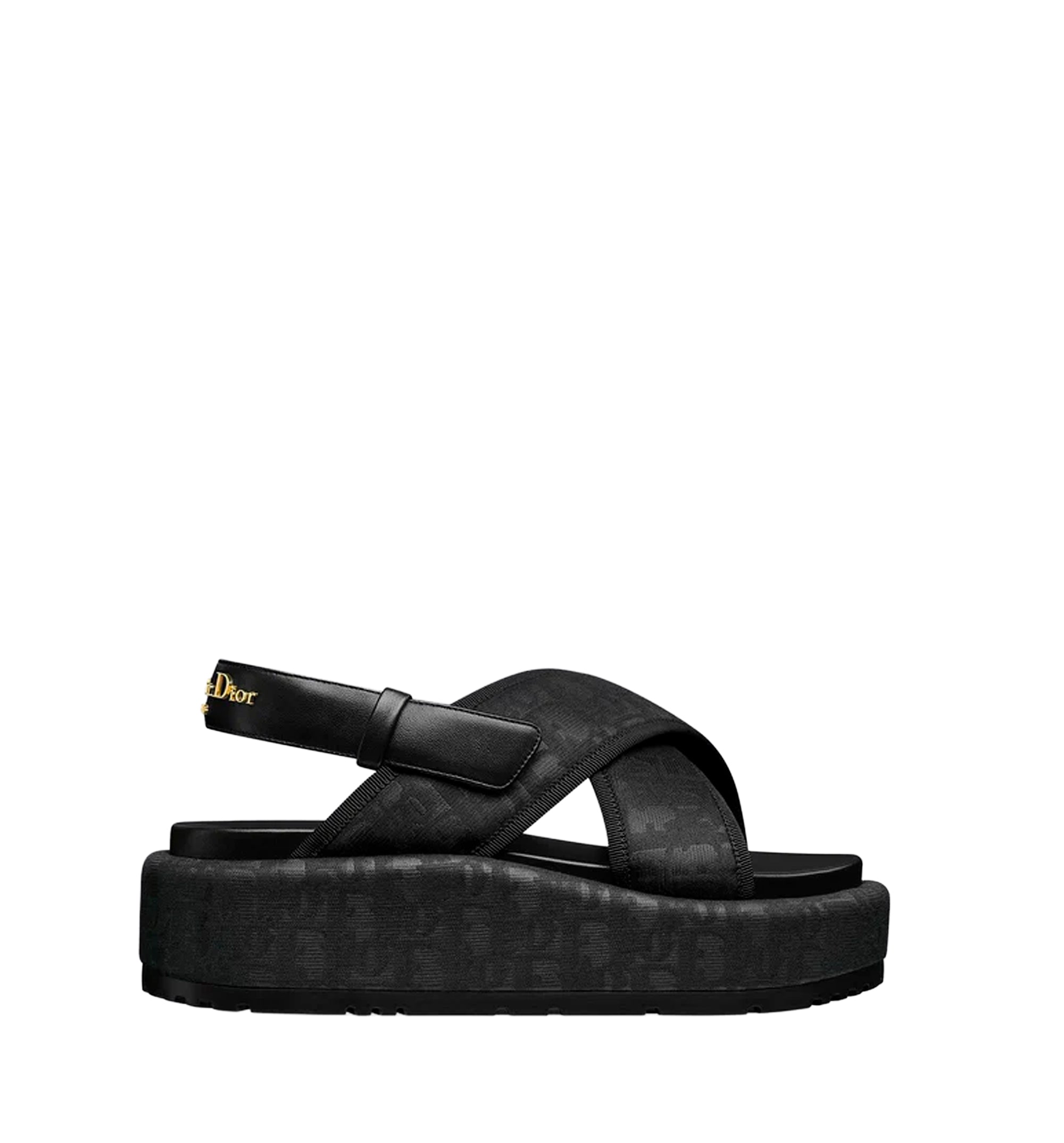 Dior D-lane Platform Sandals