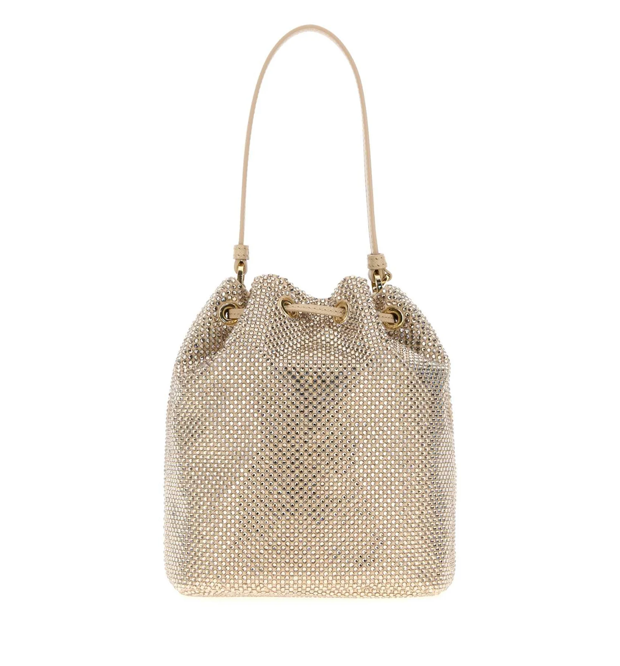 Prada Re-Edition 1978 Mini Re-Nylon Bag with Crystals