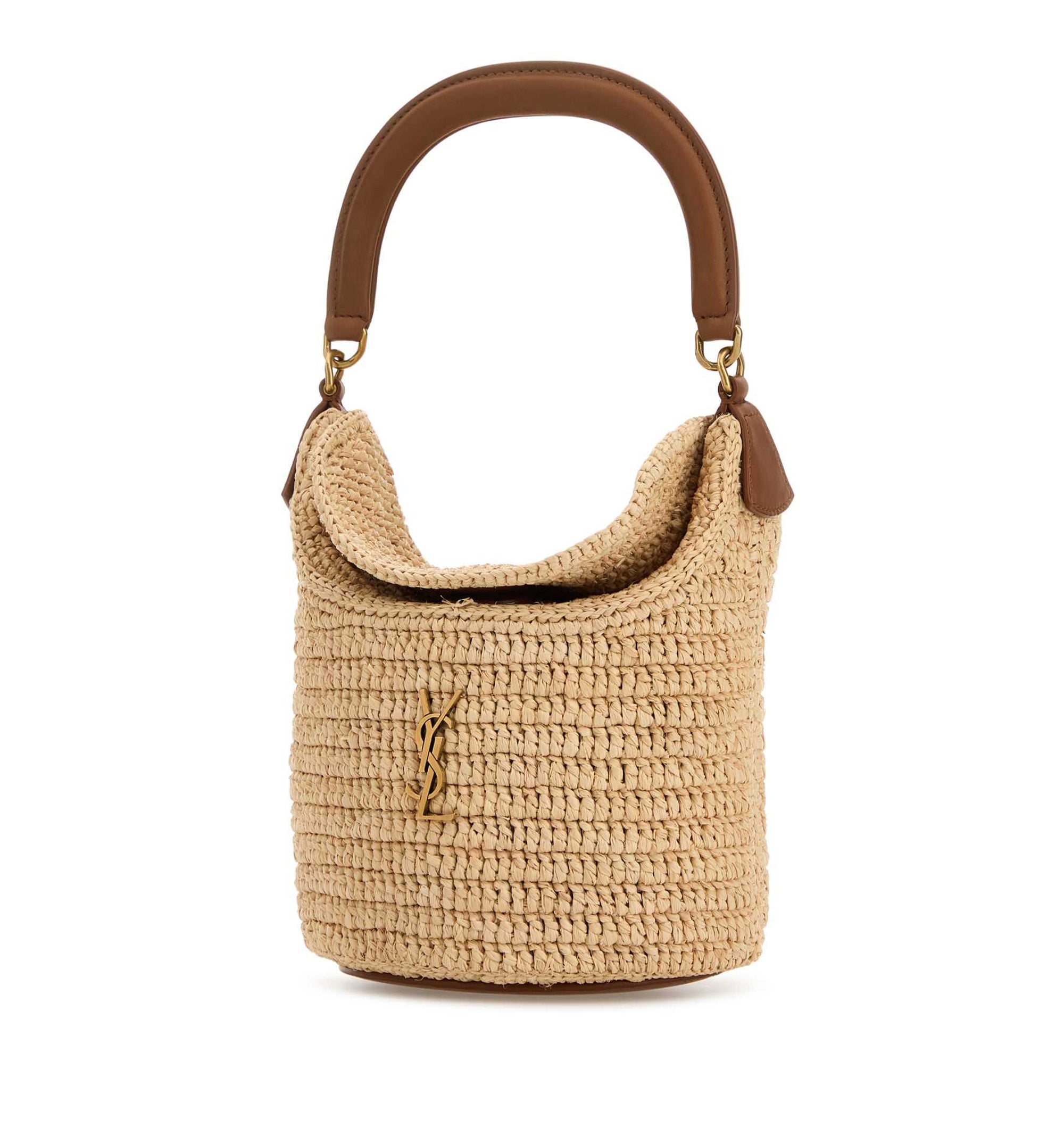 Gaby Bucket Bag In Raffia