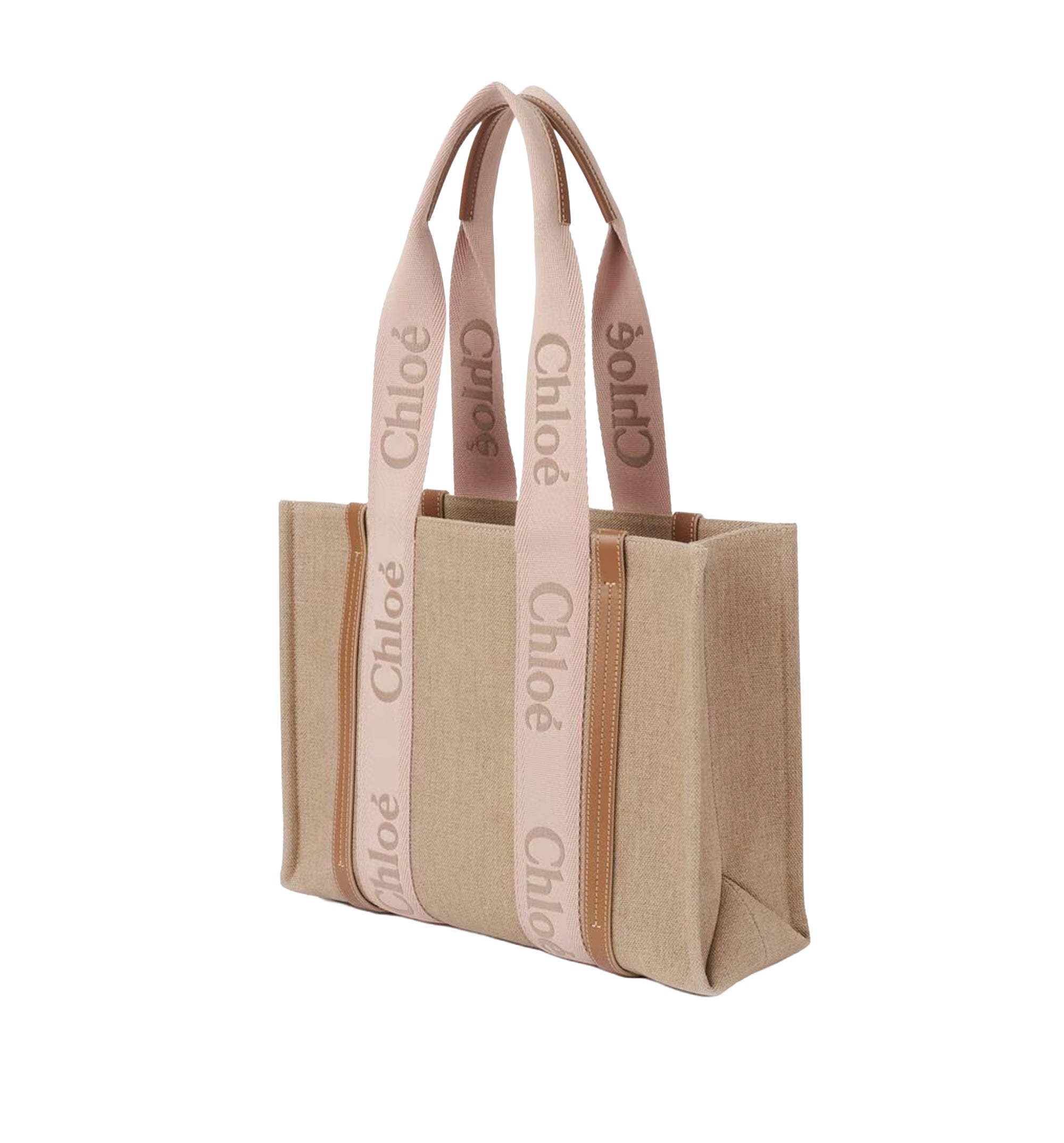 Woody Tote Bag In Linen
