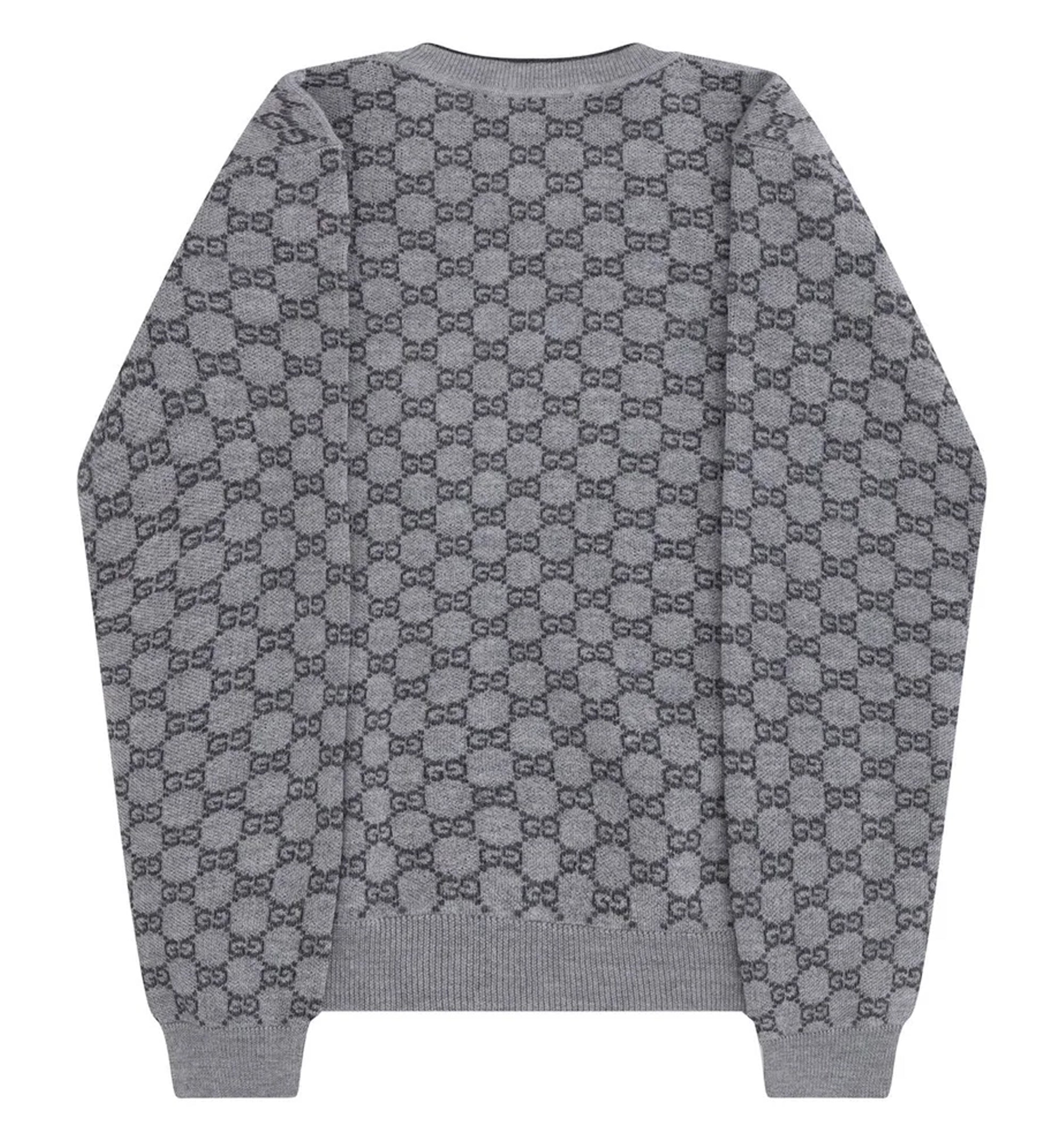 Children's GG Wool Jacquard Sweater