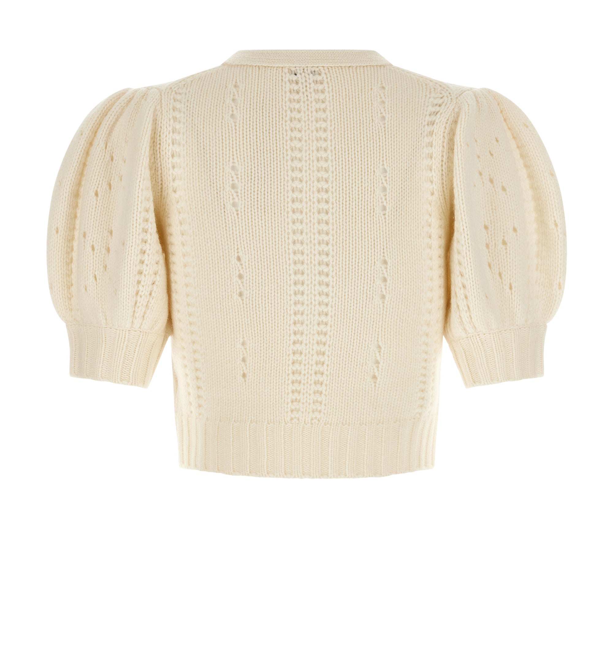 Jacquard Logo Cardigan