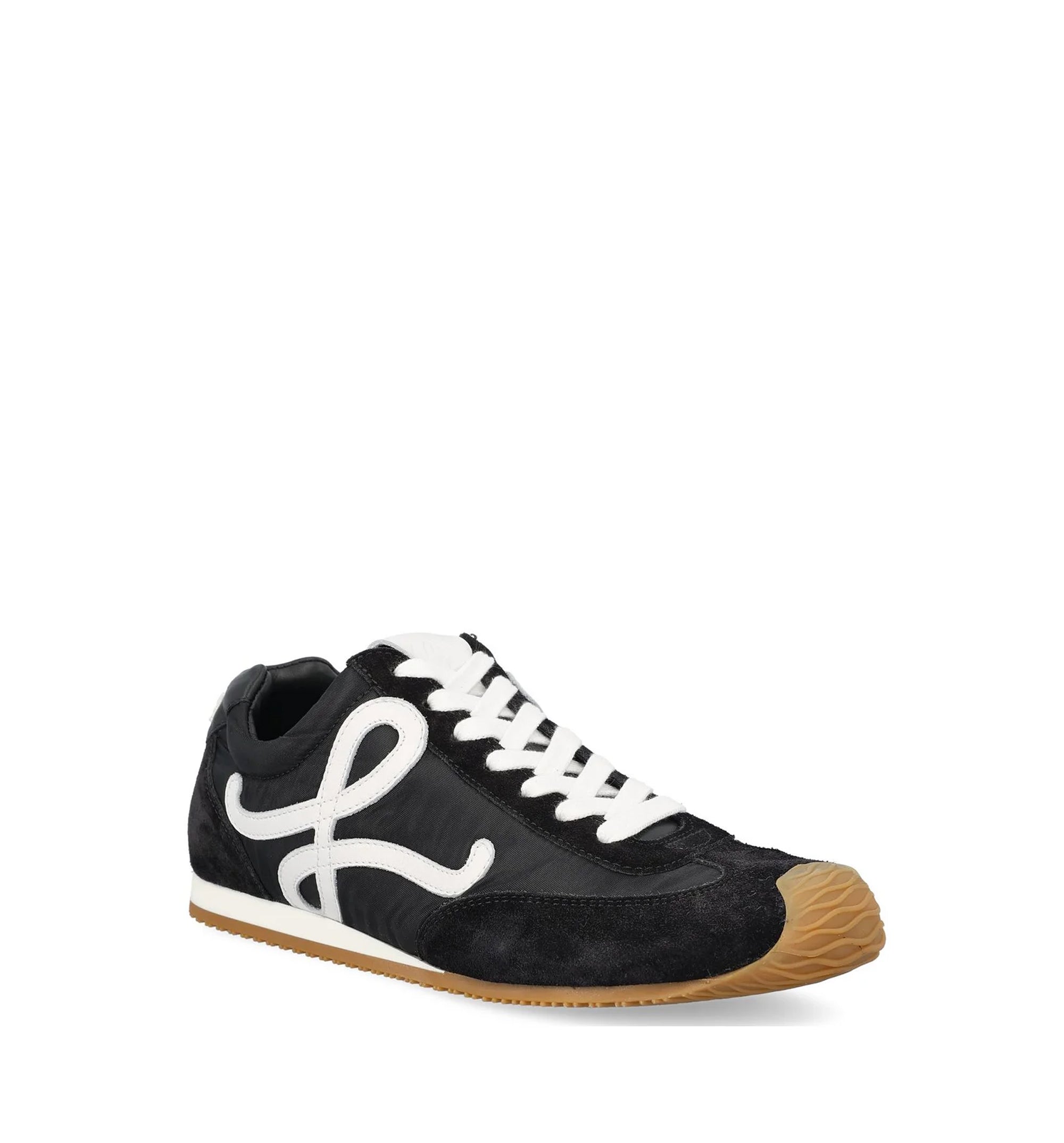 Ballet Runner 2.0 in Nylon and Calfskin