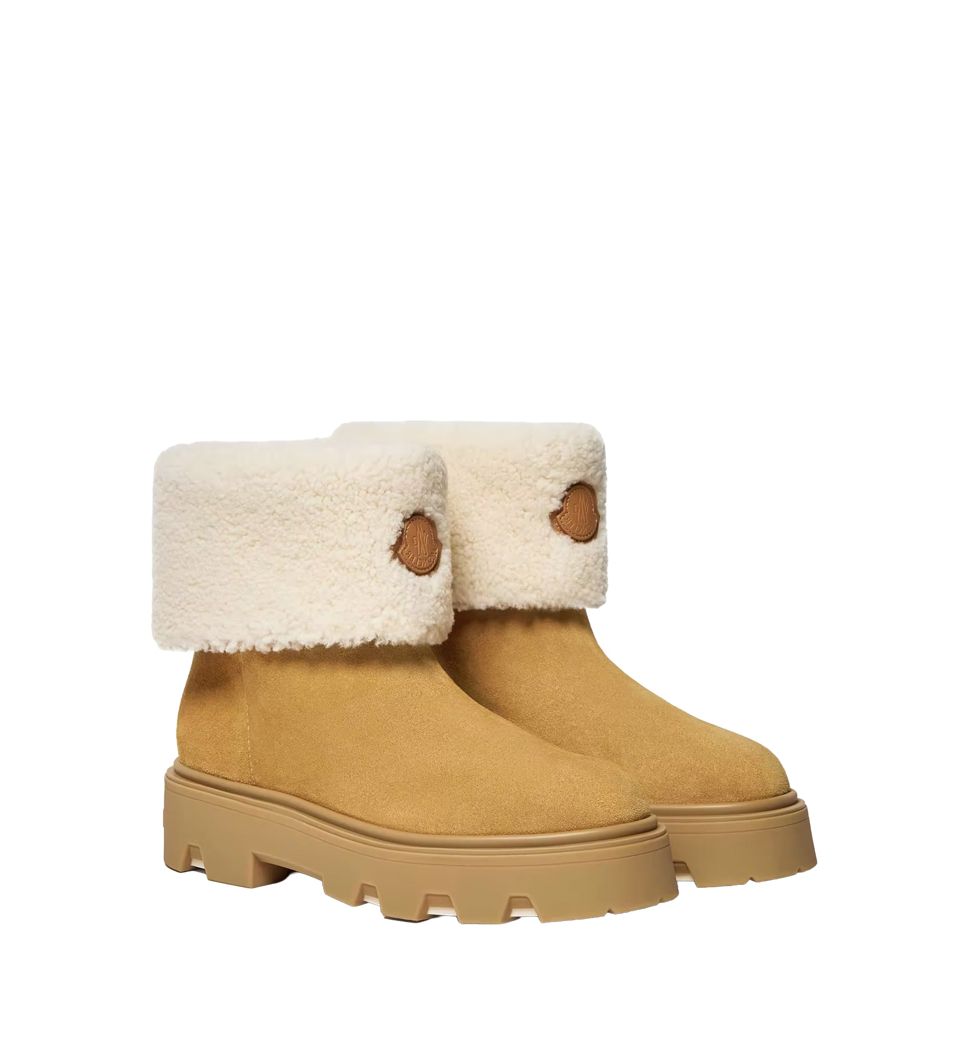 Aurea Mid Suede & Shearling Boots