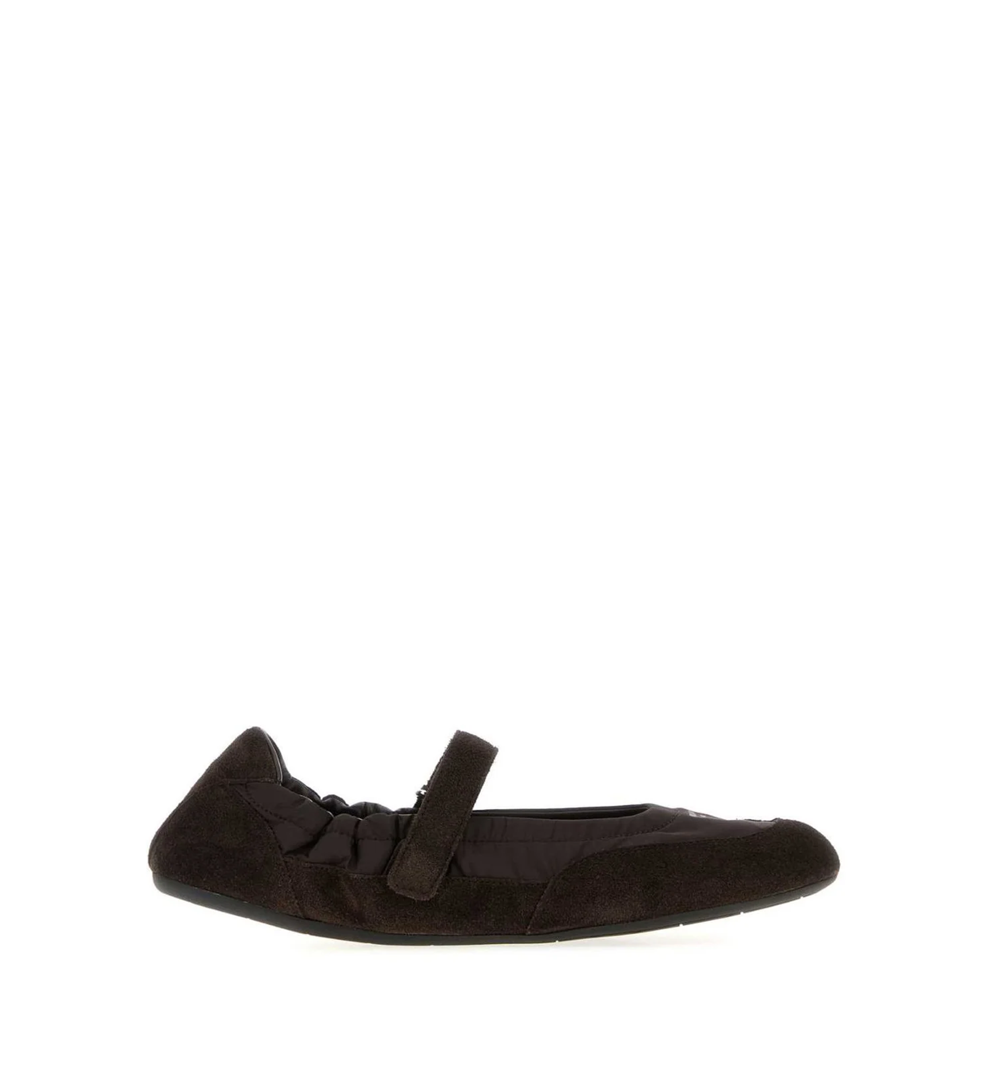 Calfskin and Suede Ballerinas
