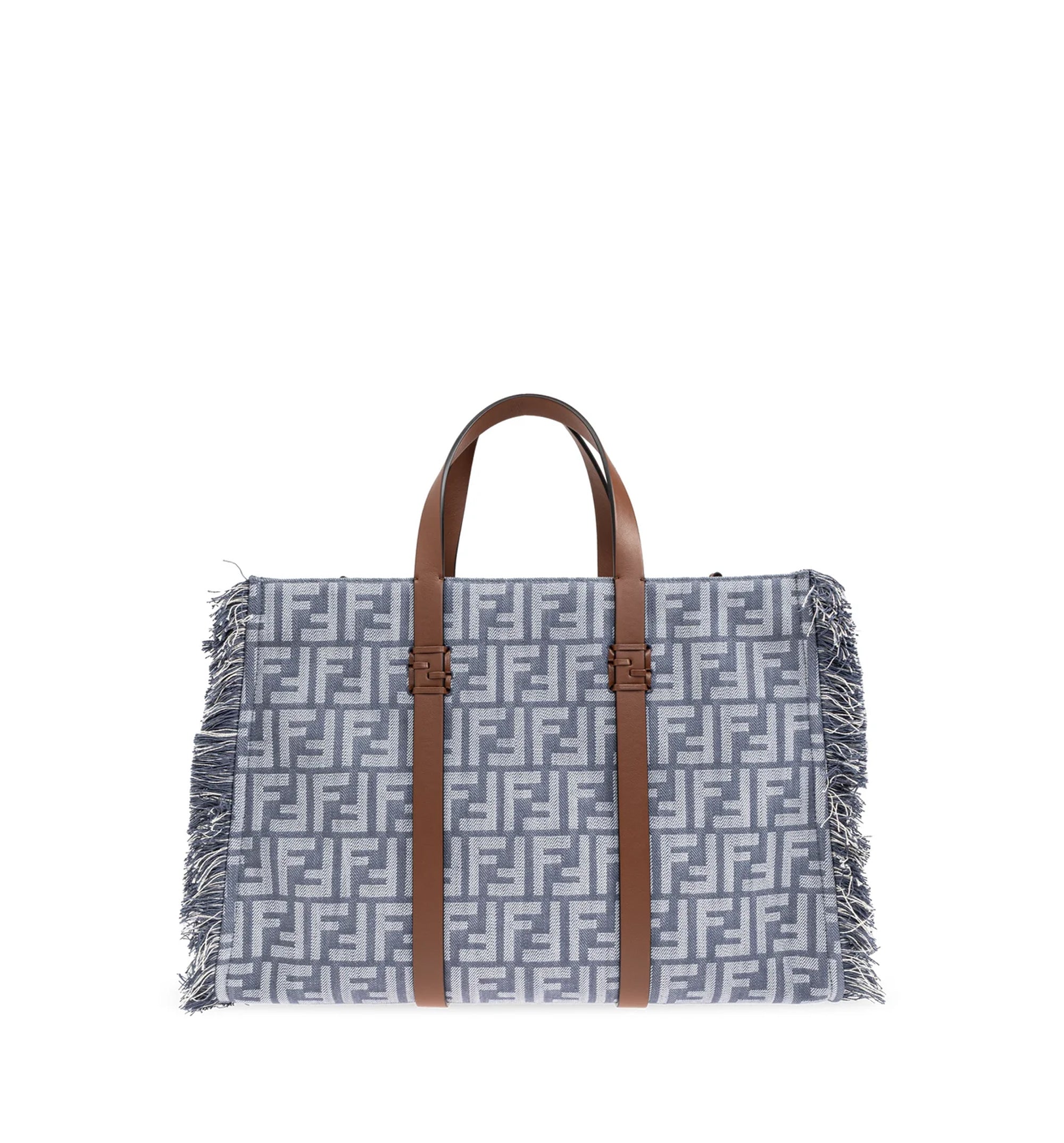 Fendi Summer FF Jacquard Tote Bag