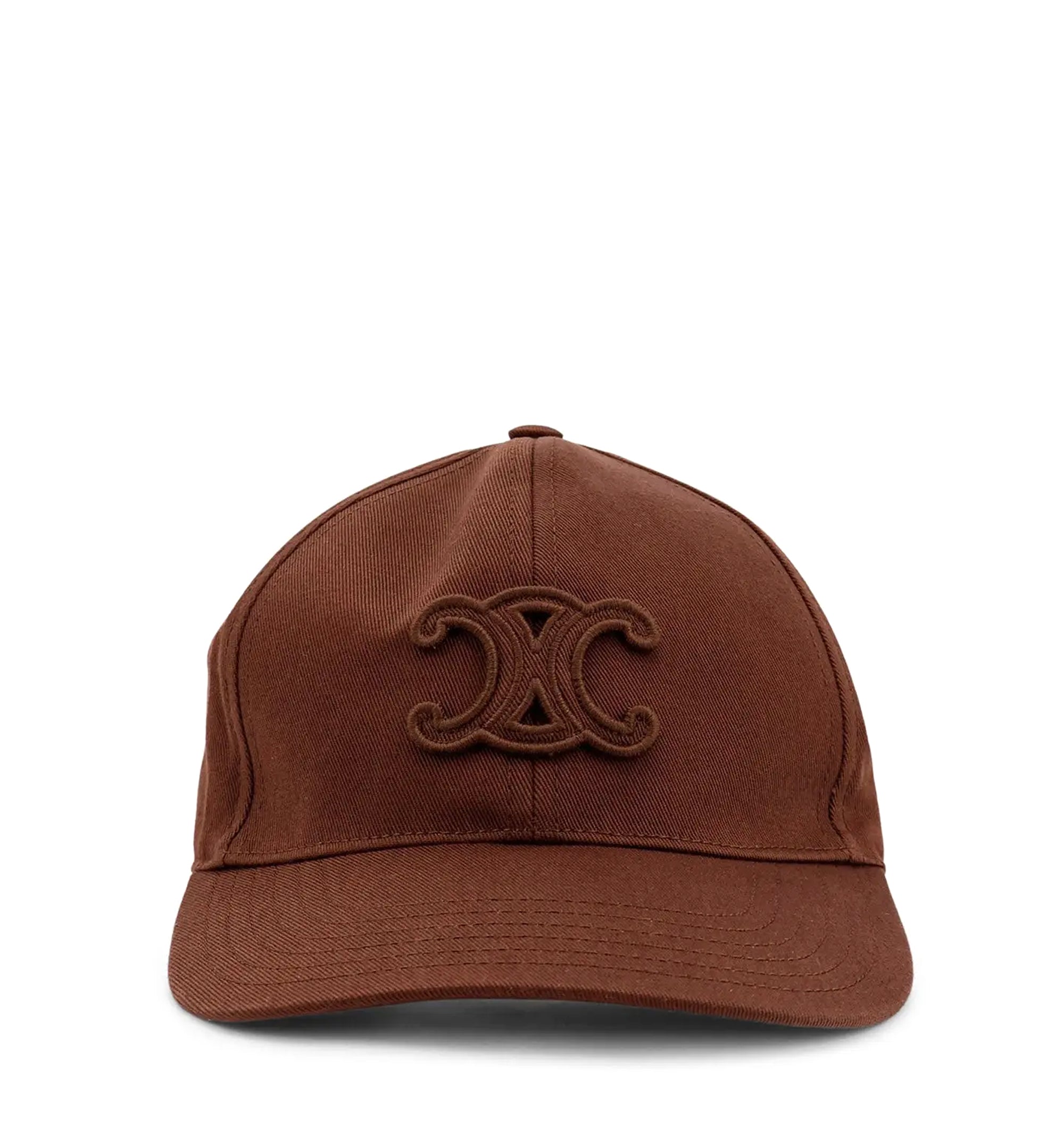 Triomphe Baseball Cap in Cotton Gabardine