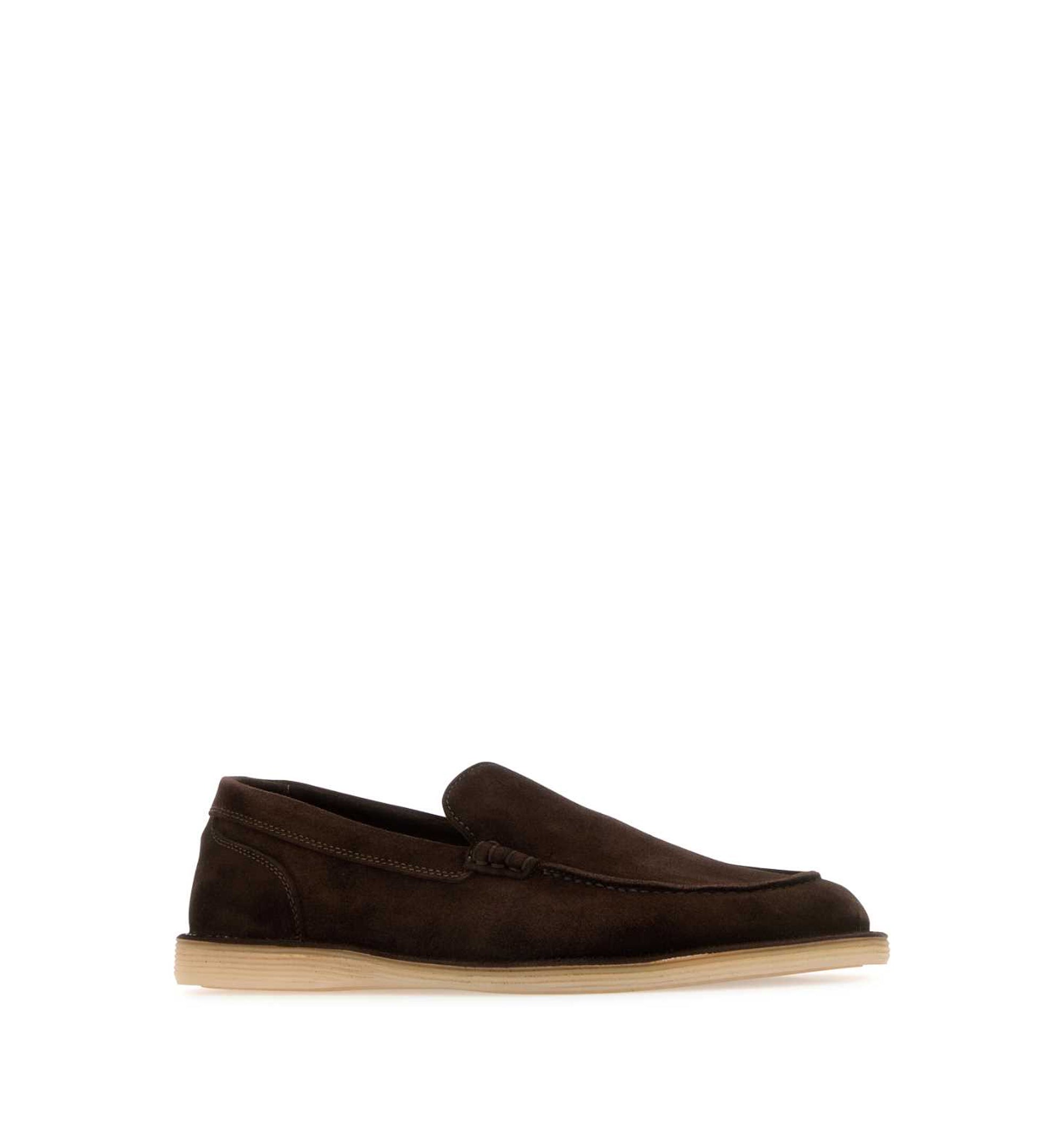 Suede Loafers