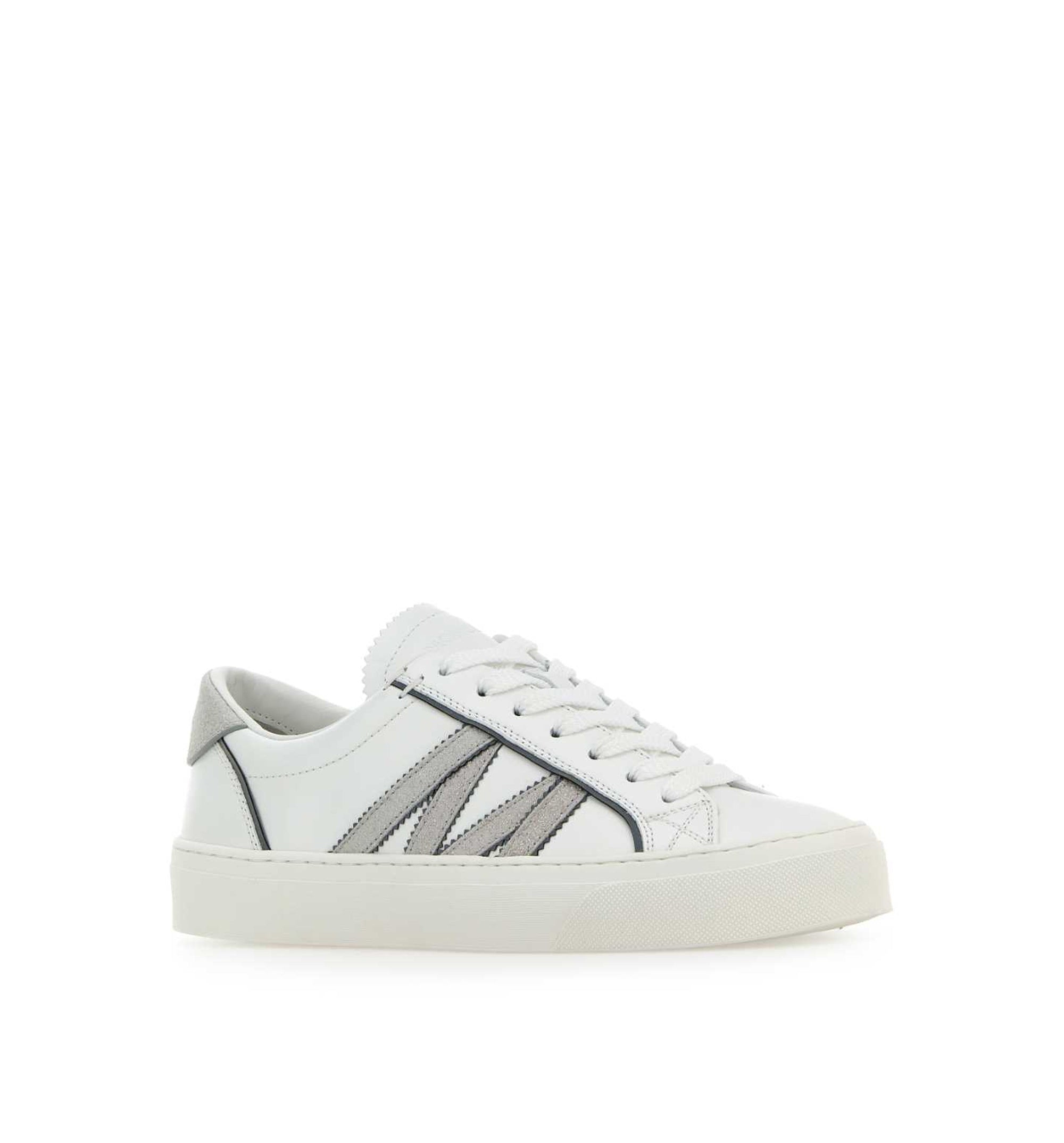 Monaco2 Leather & Glitter Sneakers