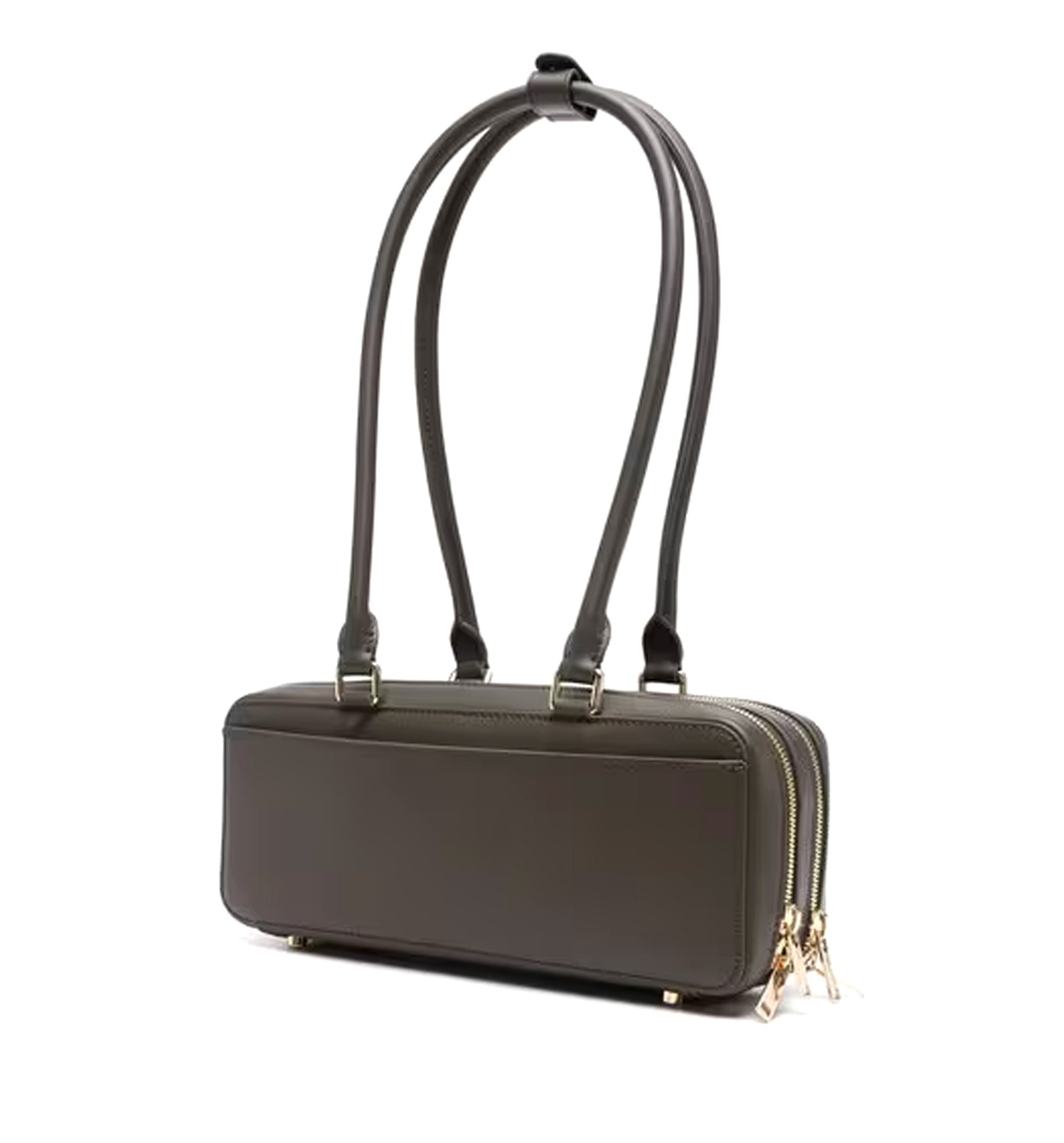 Baguette Shoulder Bag With Charm