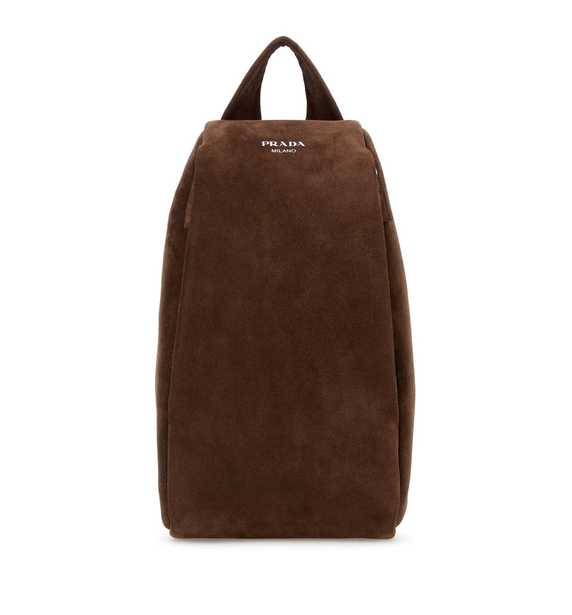 Suede Backpack