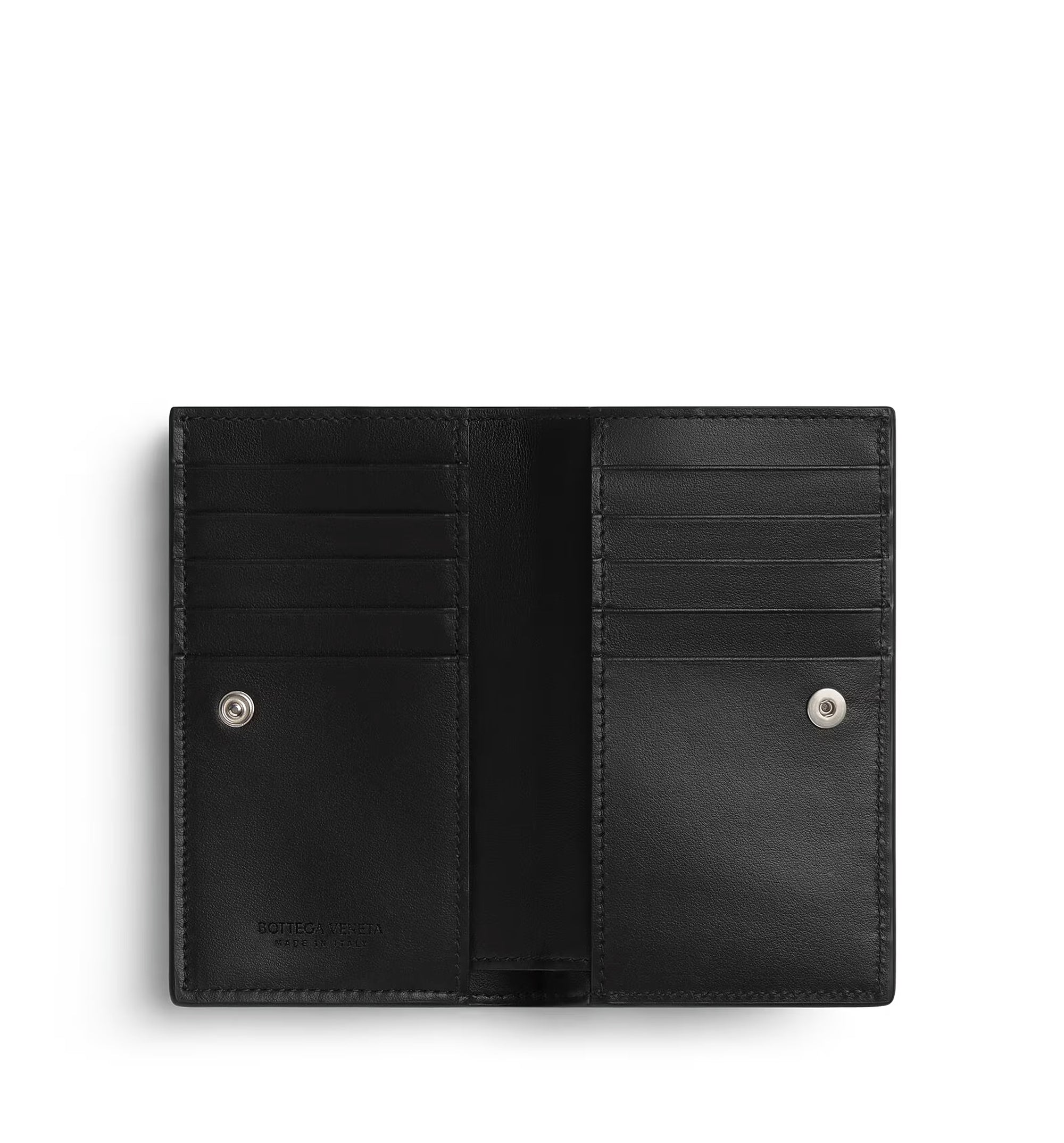 Intrecciato Medium Bi-fold Wallet With L-zip