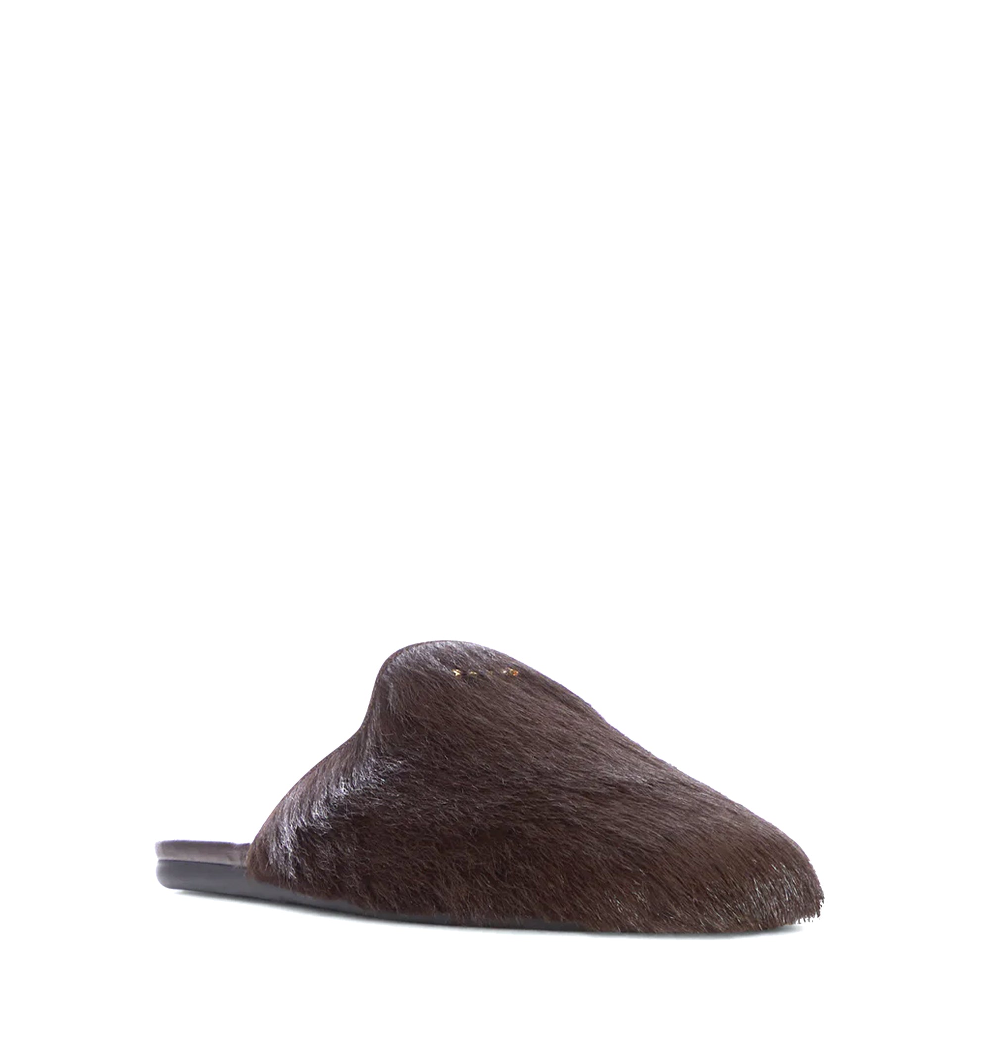 Calf Hair Mules