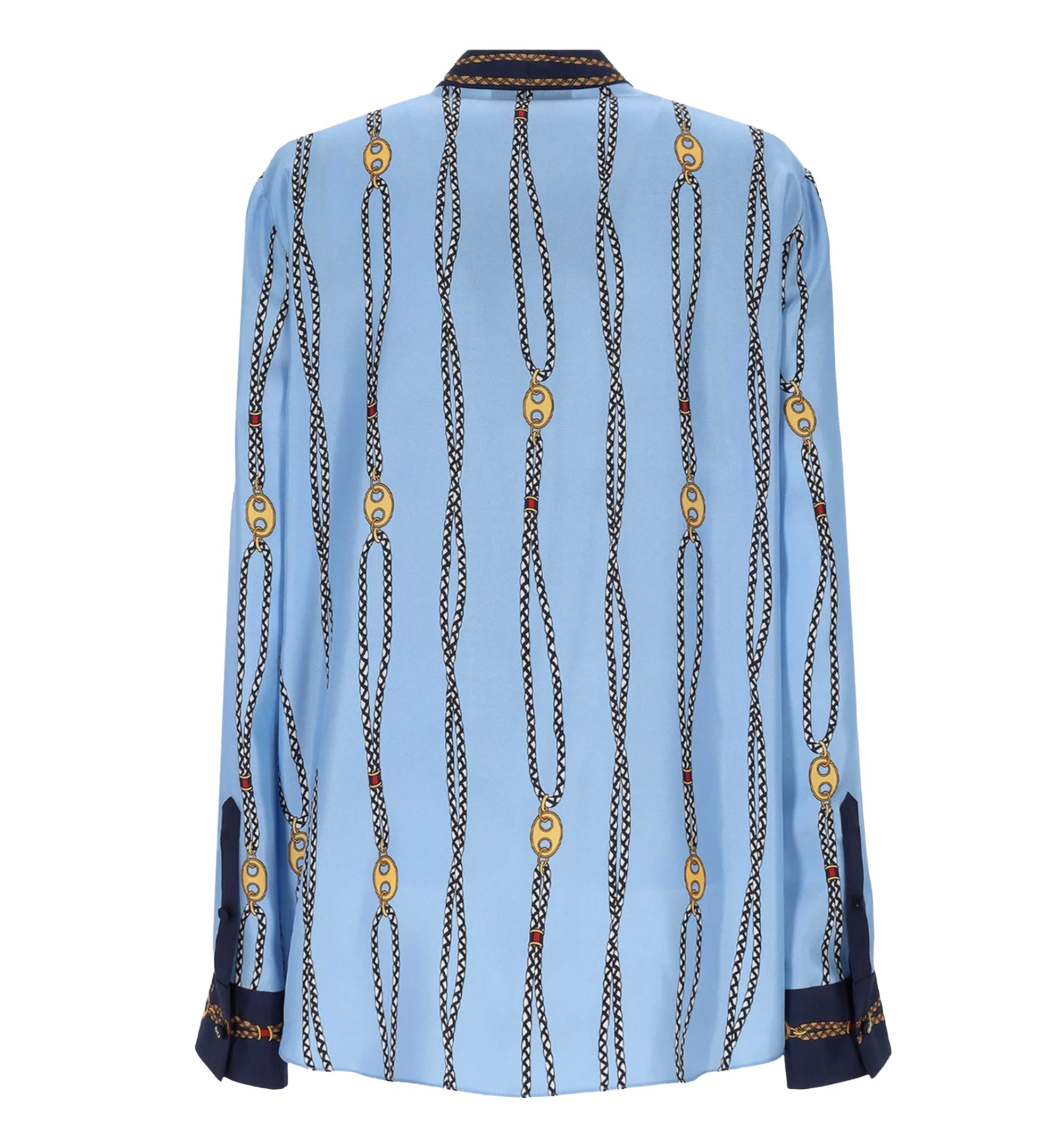 Printed Silk Twill Shirt