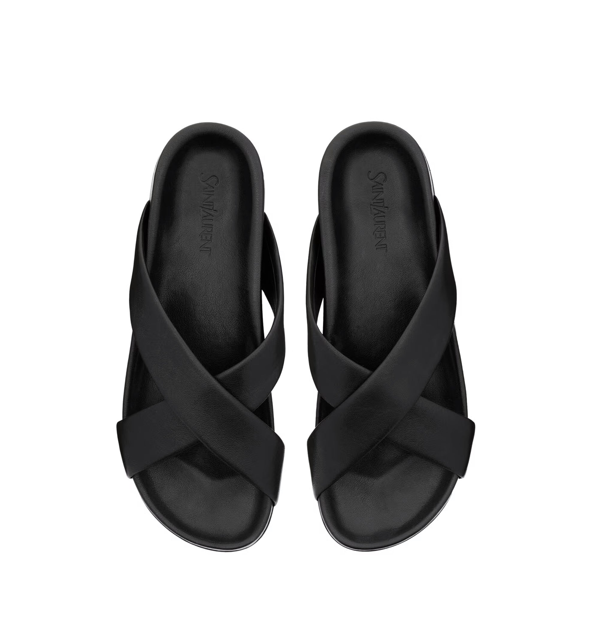 Nichols Slides In Smooth Leather