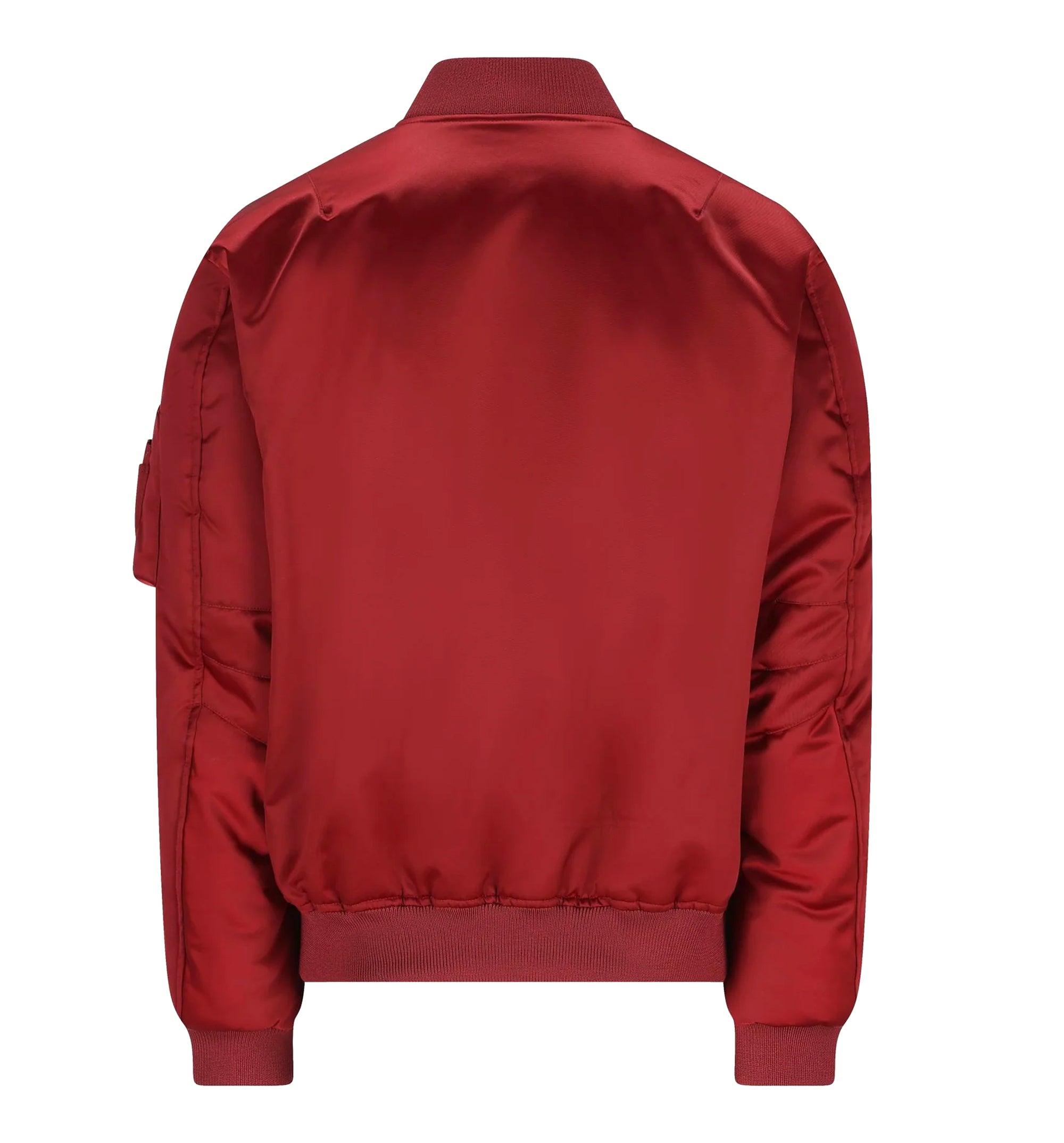 Heavy Nylon Canvas Bomber Jacket