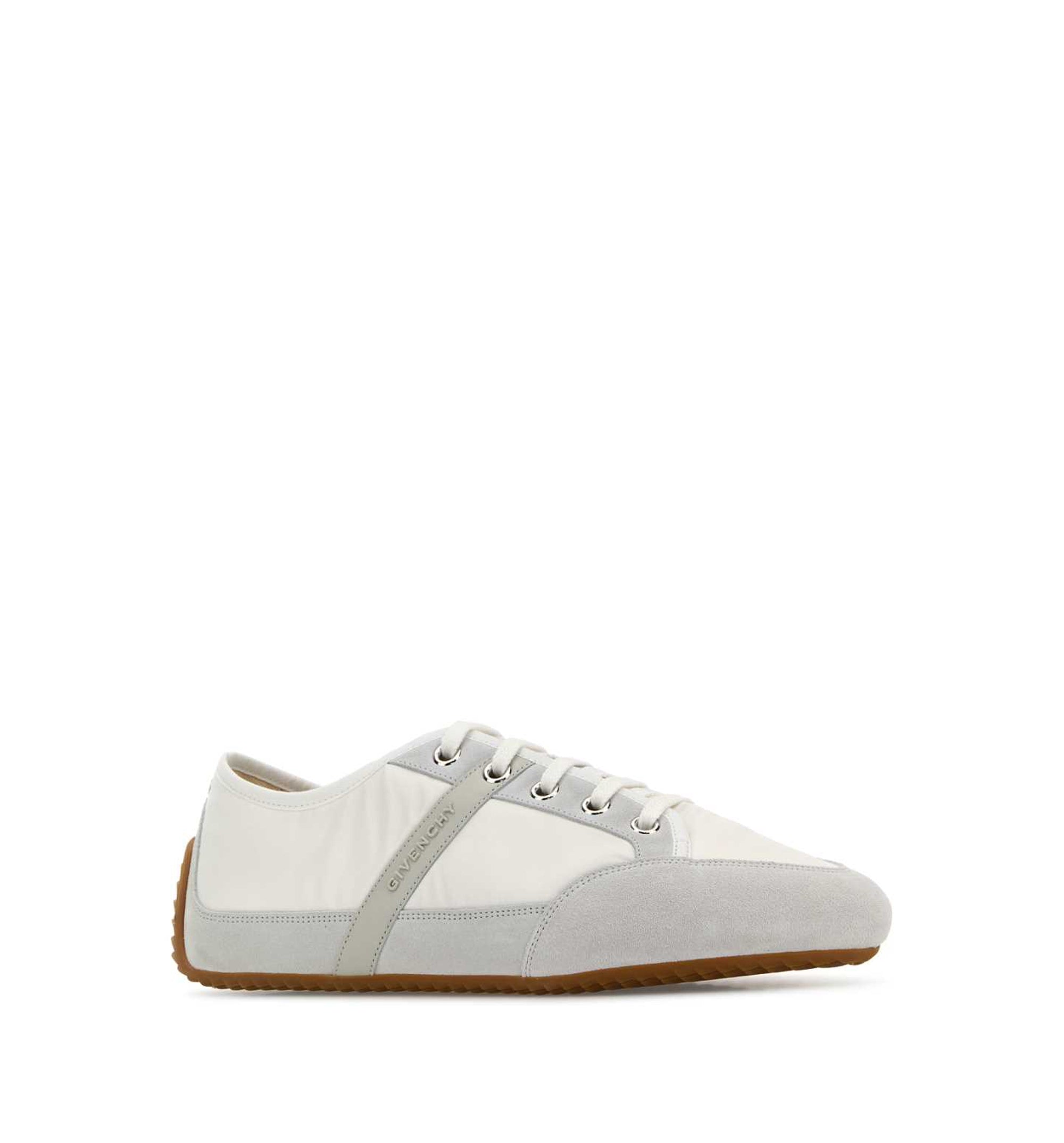 Slim Sneakers in Nylon and Suede
