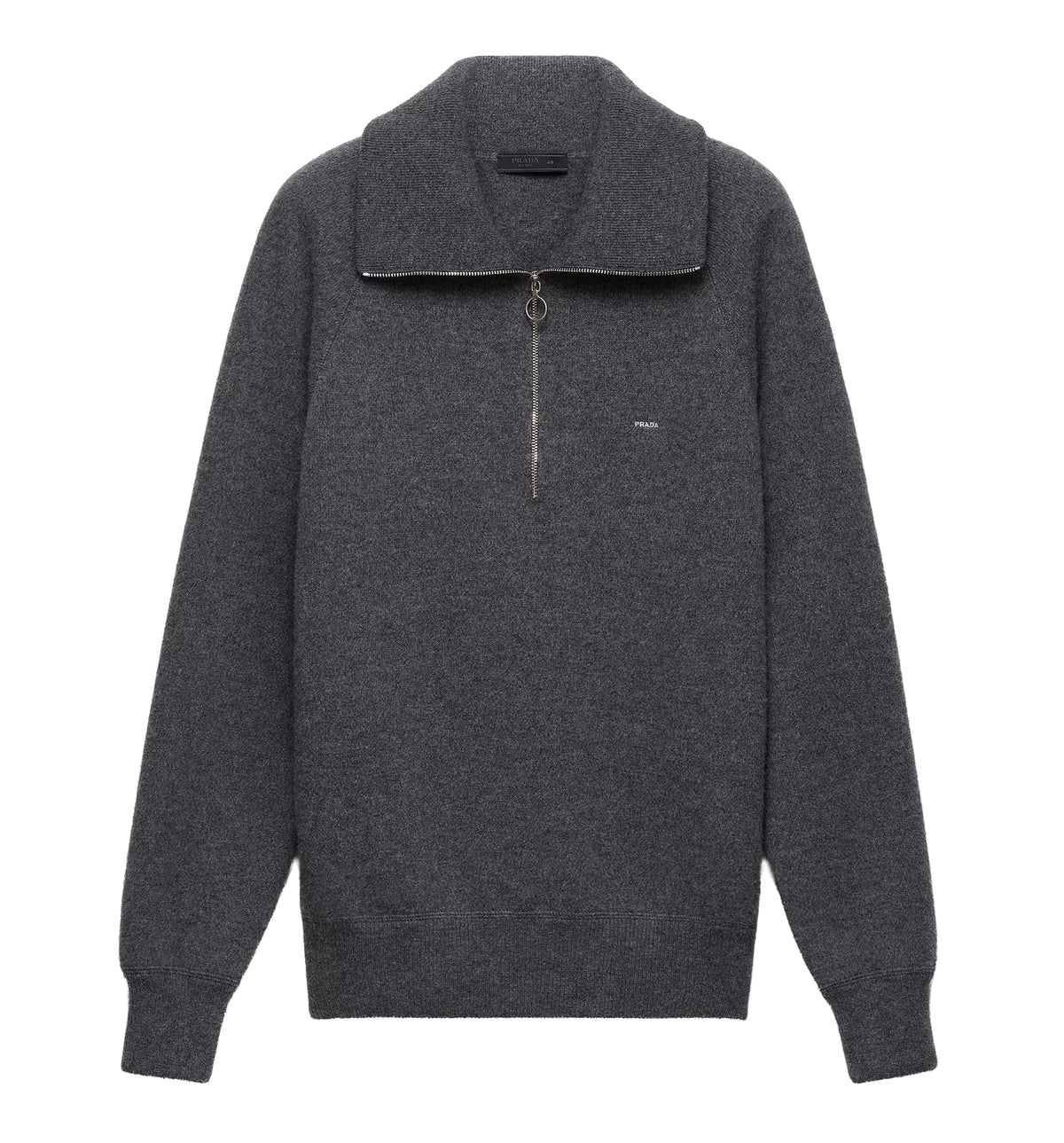 Wool and Cashmere Polo Sweater