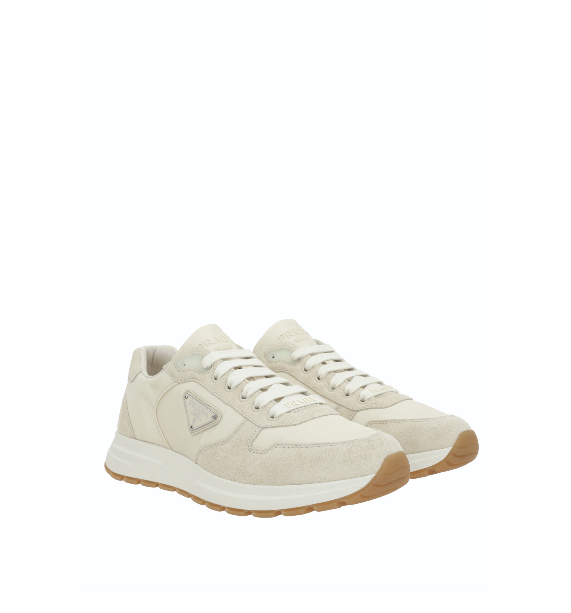 Prax 2.0 Re-Nylon And Suede Sneakers