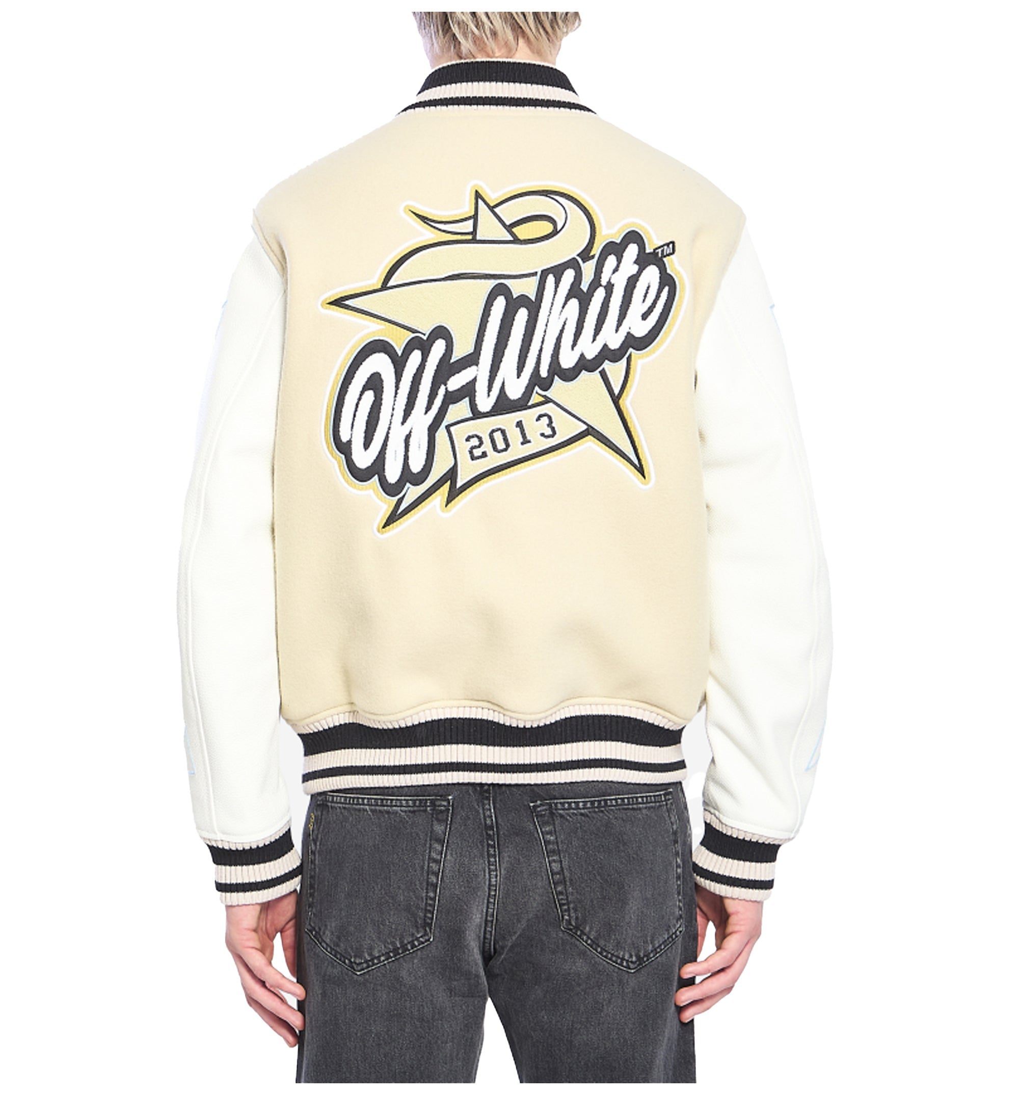 Varsity bomber jacket