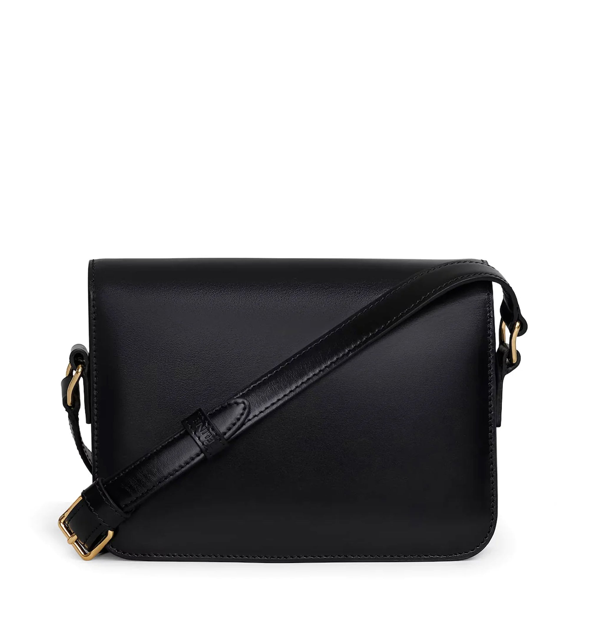 Teen Triomphe Bag In Shiny Calfskin