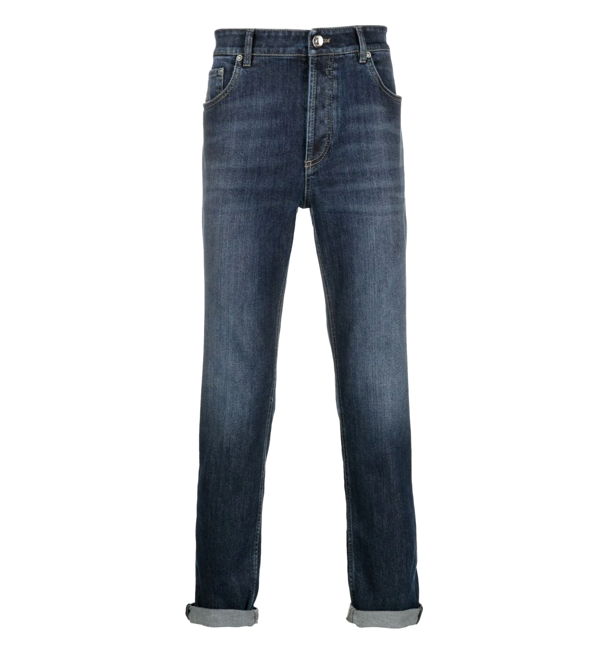 Traditional Fit Stretch Denim Jeans