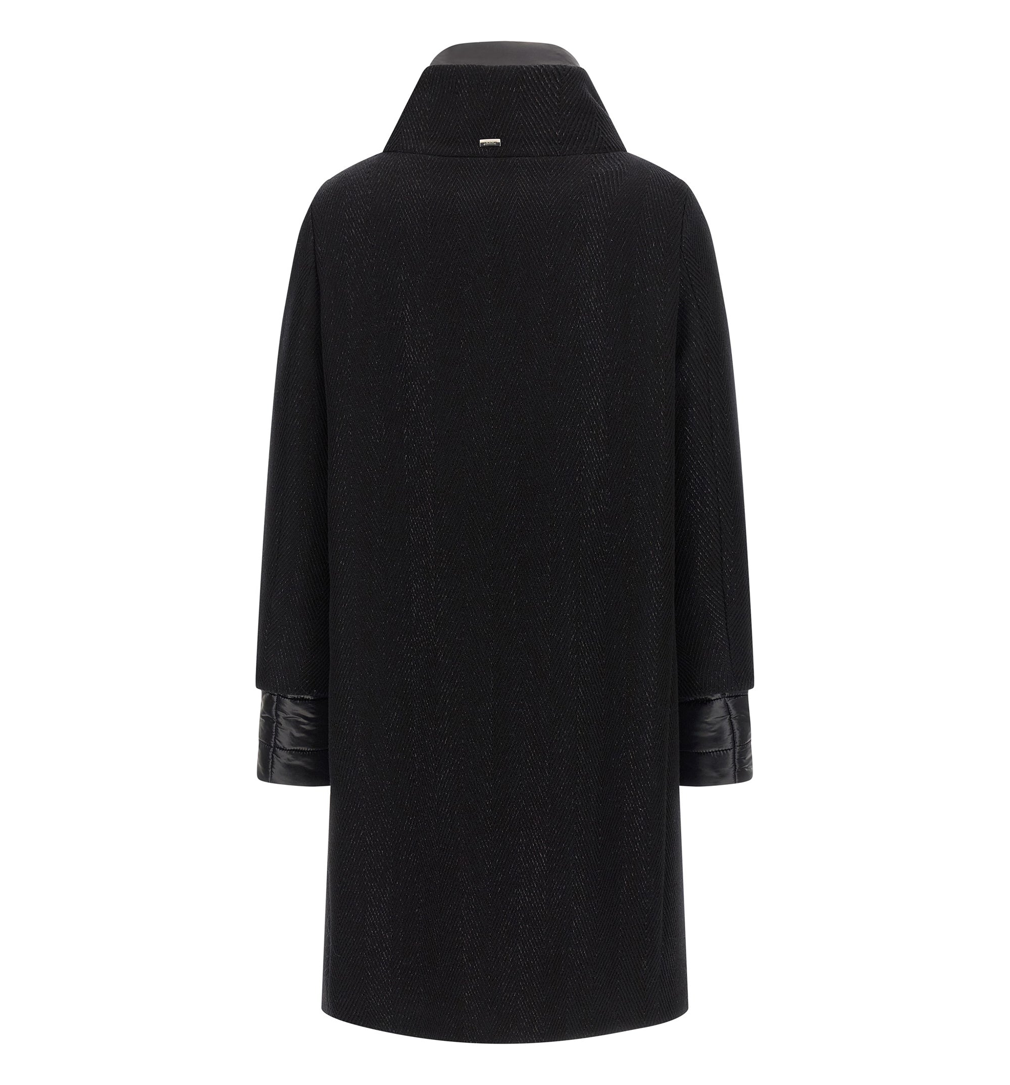 Lamé Thread And Wool Coat