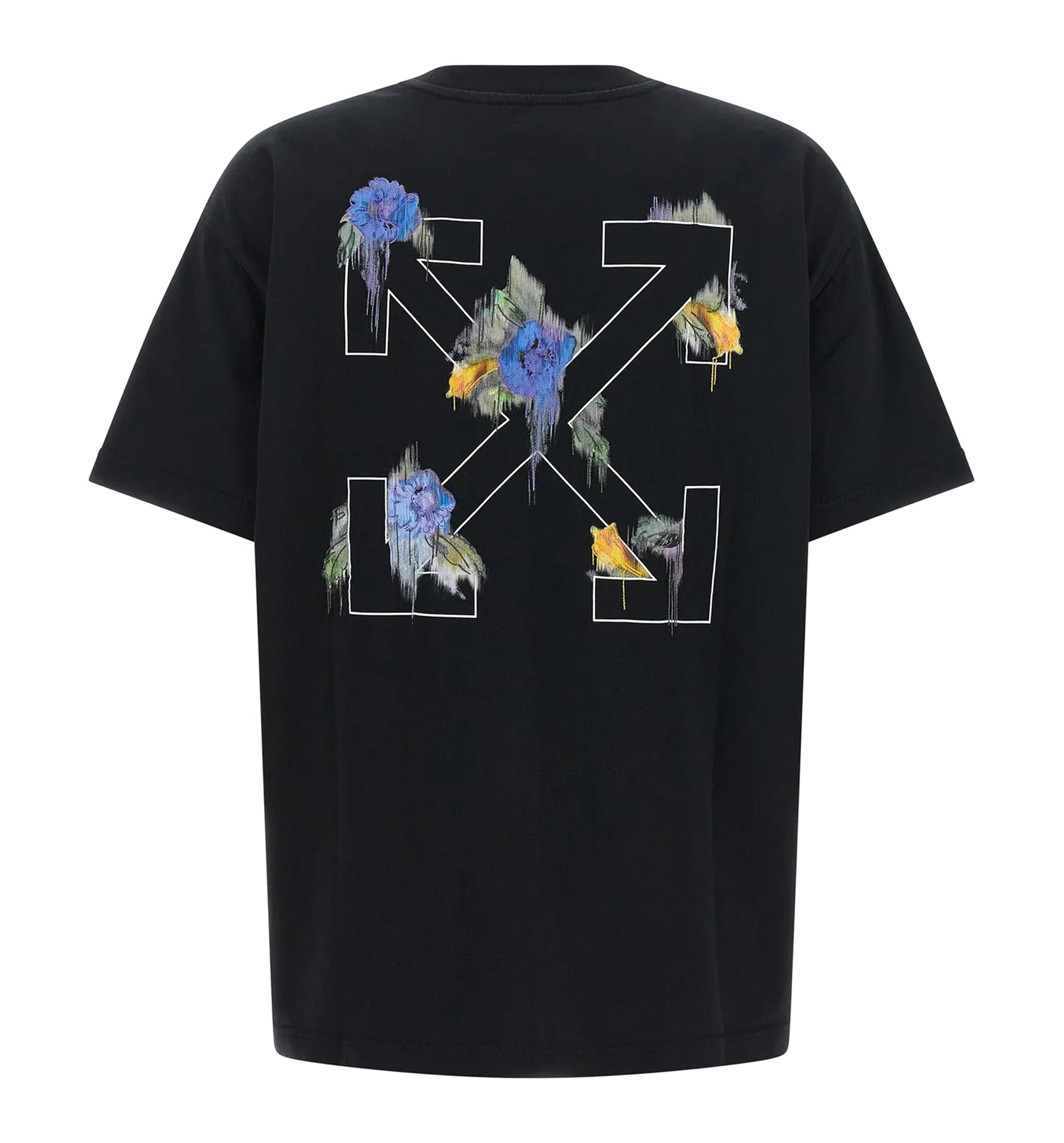 Arrows-print cotton T-shirt