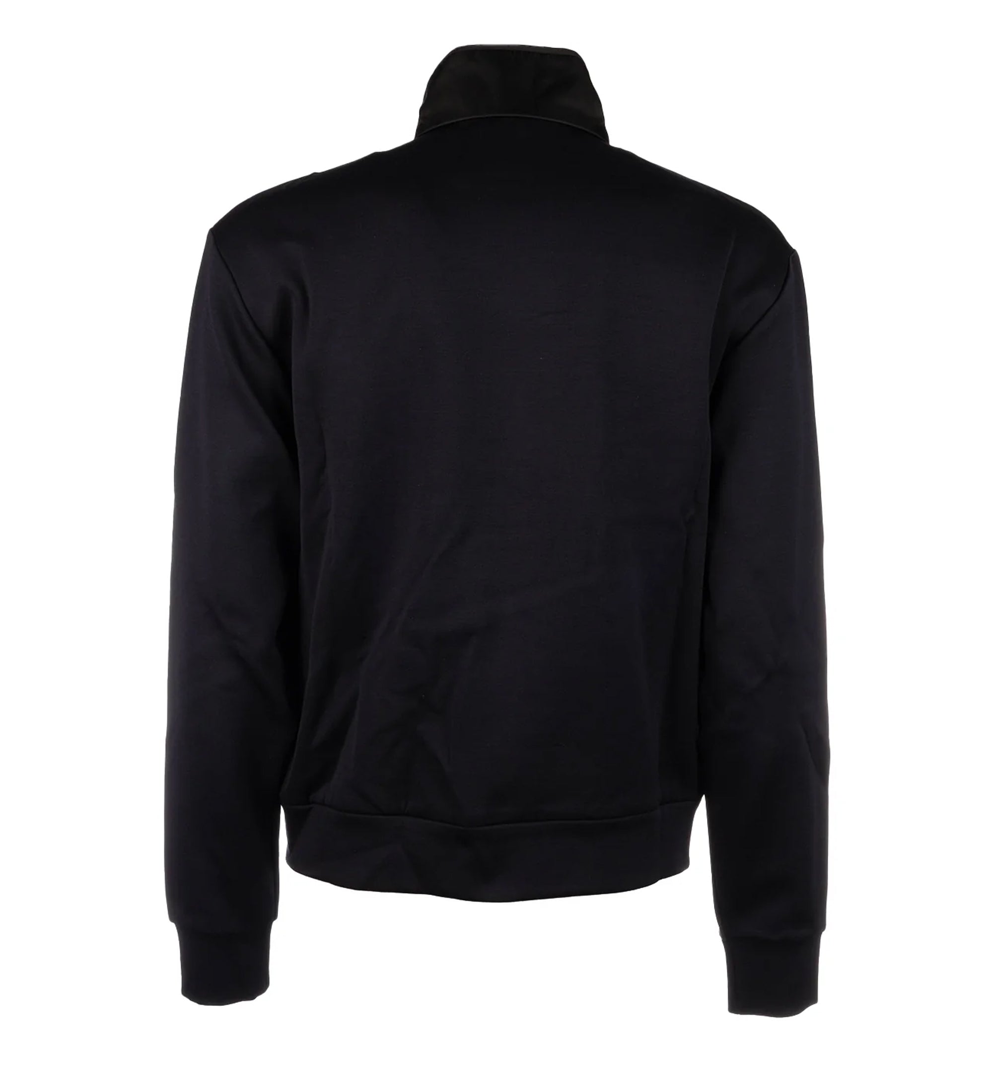 Fleece Zip Sweatshirt With Re-Nylon Details