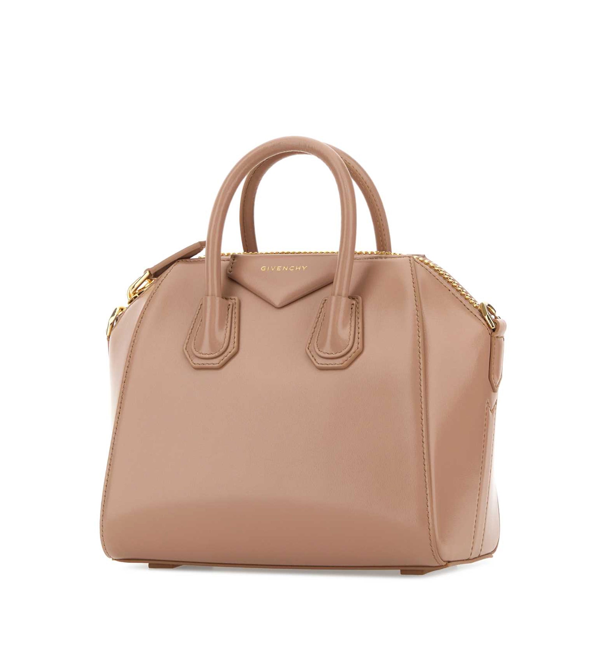 Mini Antigona Bag in Box Leather