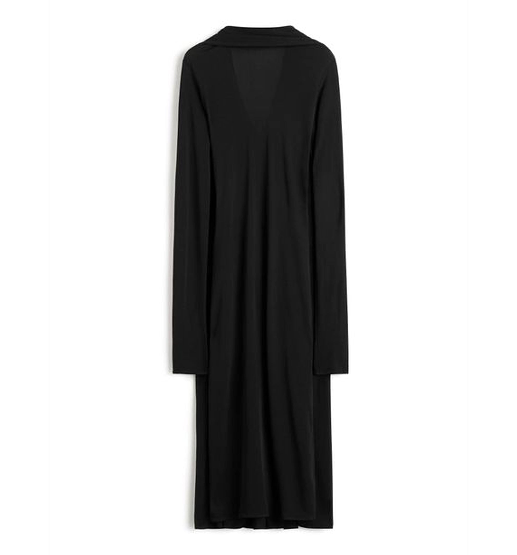 Cocoon Long-Sleeved Dress