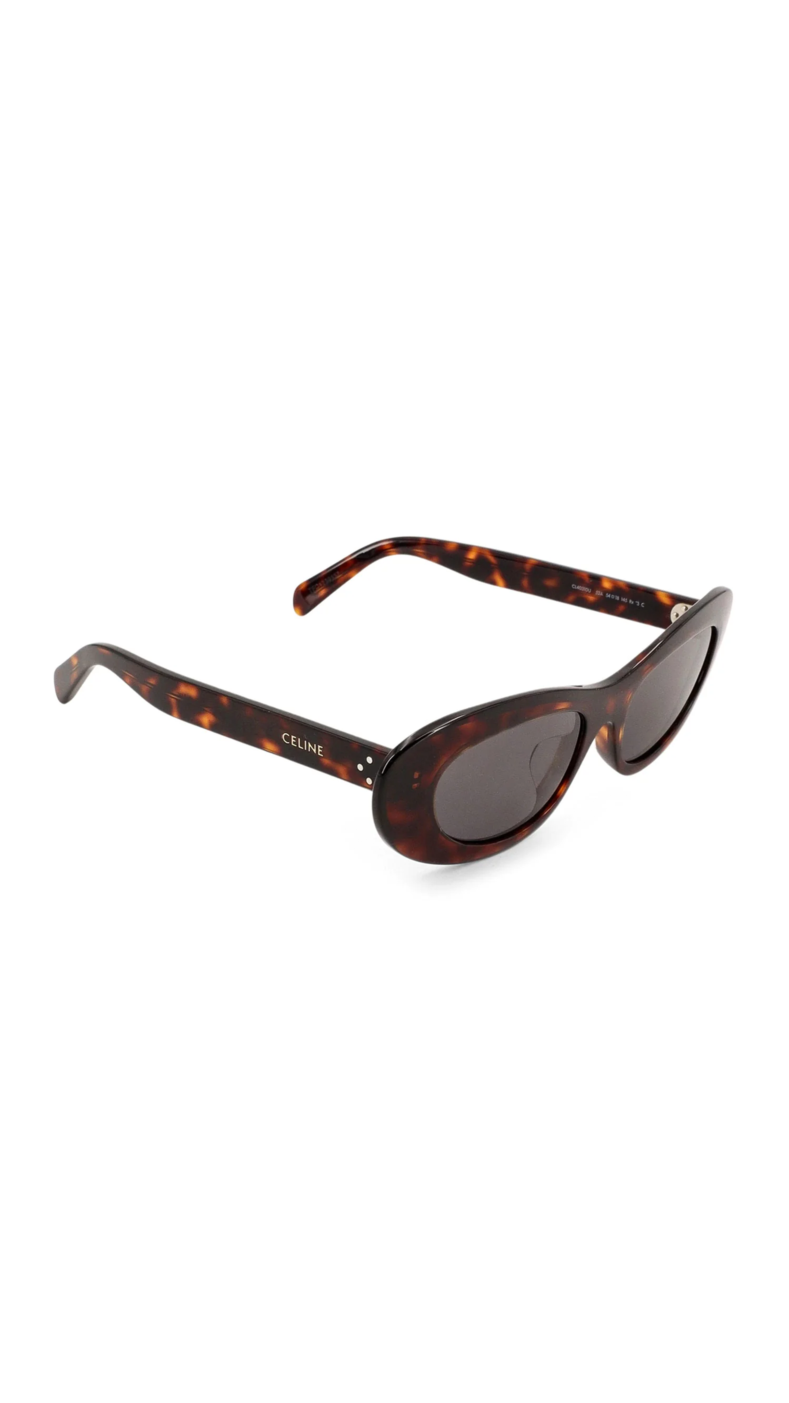 Cat Eye S310 Sunglasses in Acetate - Havana