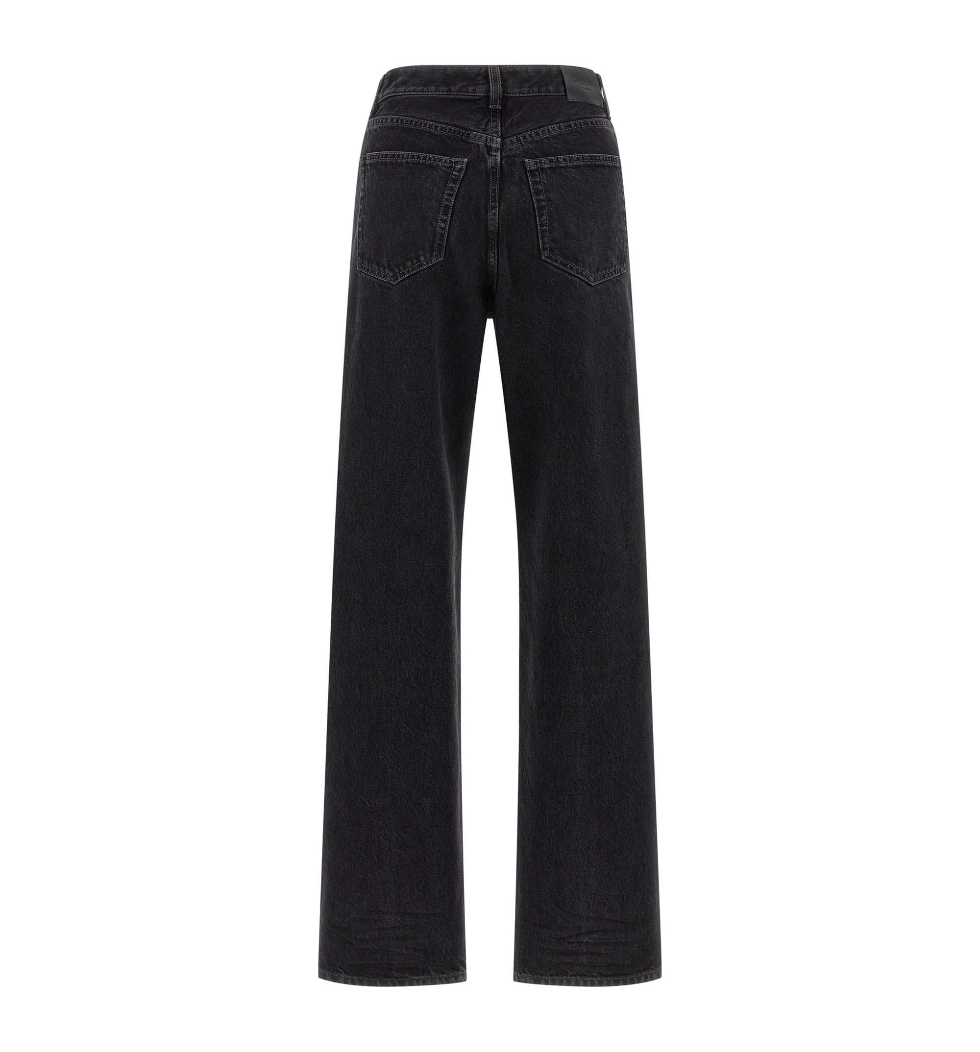 V-Waist Long Baggy Jeans In 90’s Denim