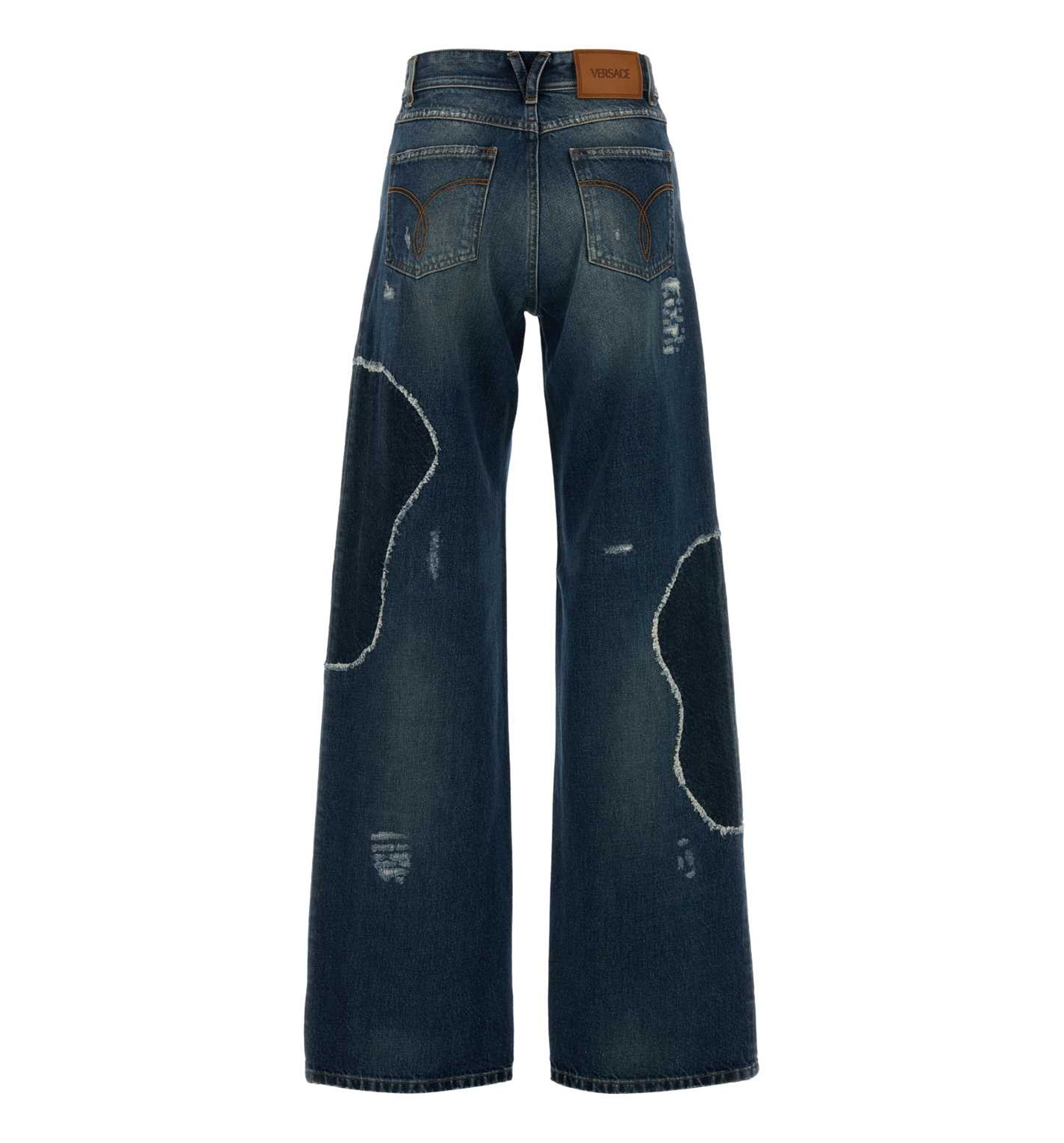 Denim Wide-Leg Jeans