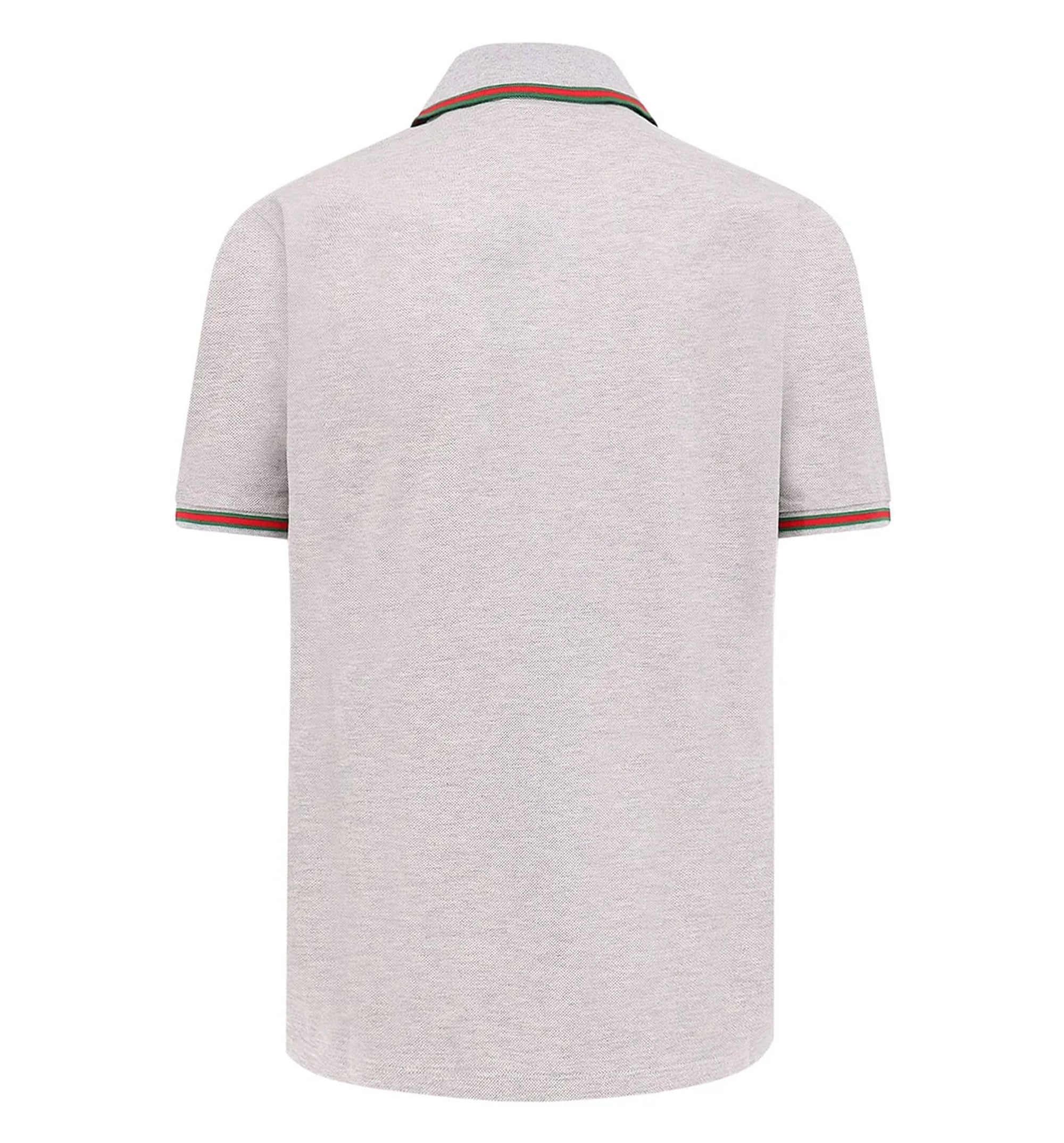 Cotton Piquet Polo Shirt With Embroidery
