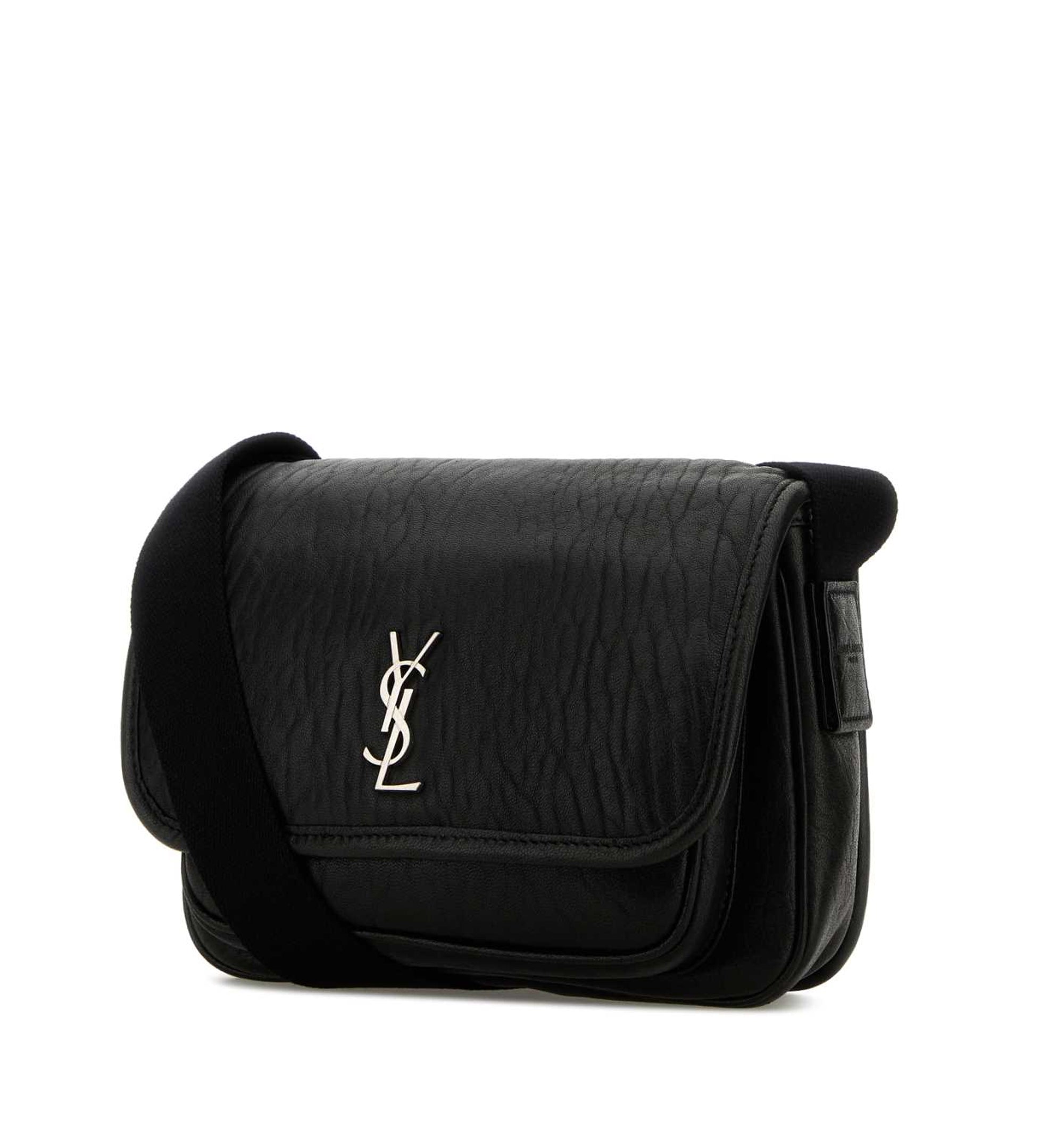 Niki Small Messenger in Grained Lambskin