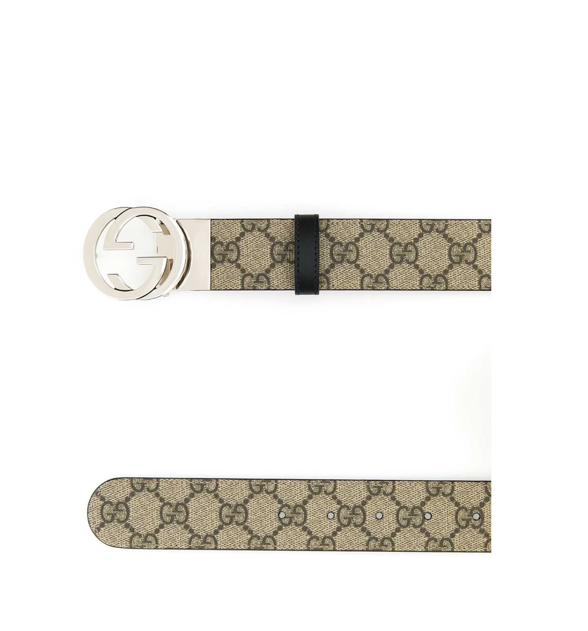 Reversible Belt With Interlocking G Buckle