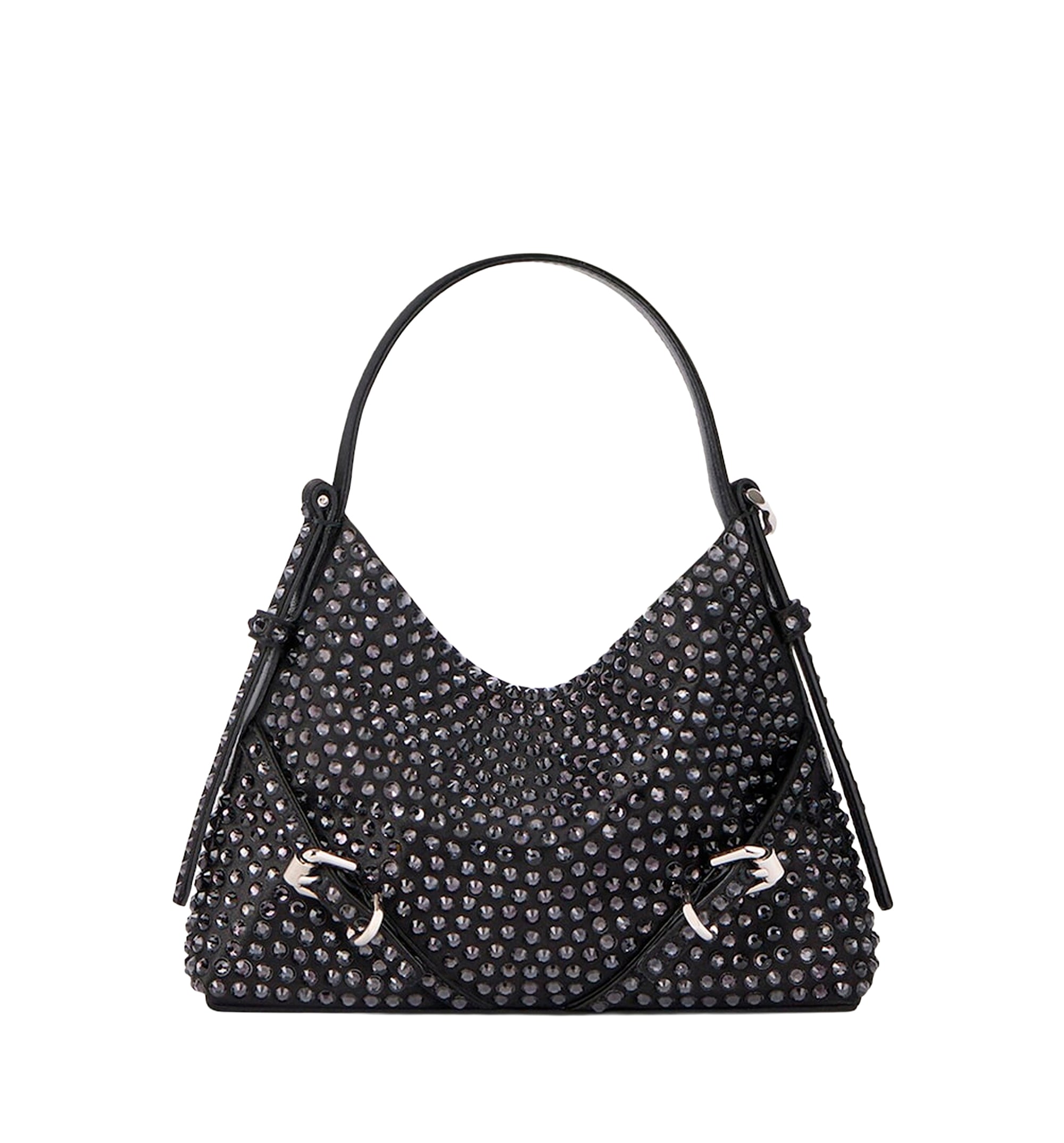 Nano Voyou bag in leather with strass